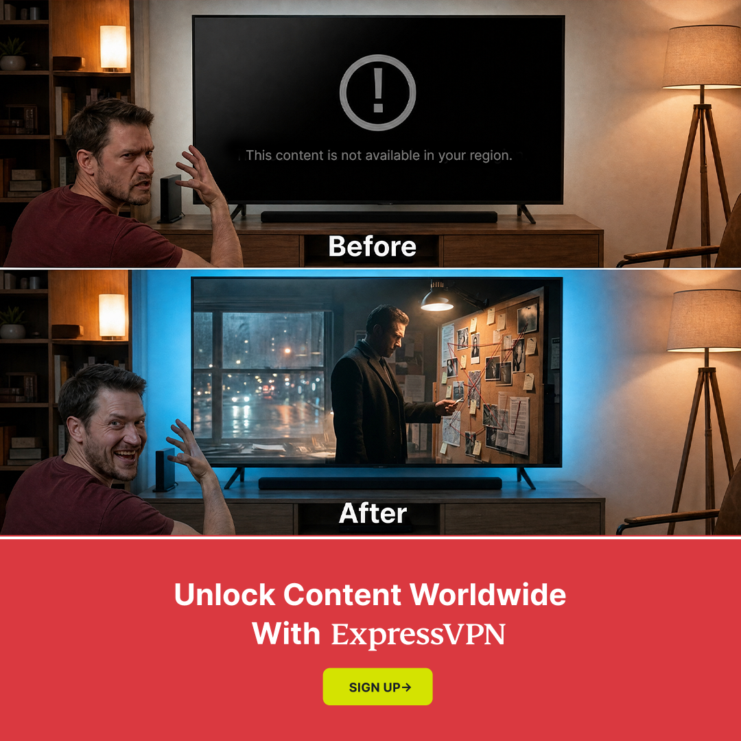 ExpressVPN Facebook ad