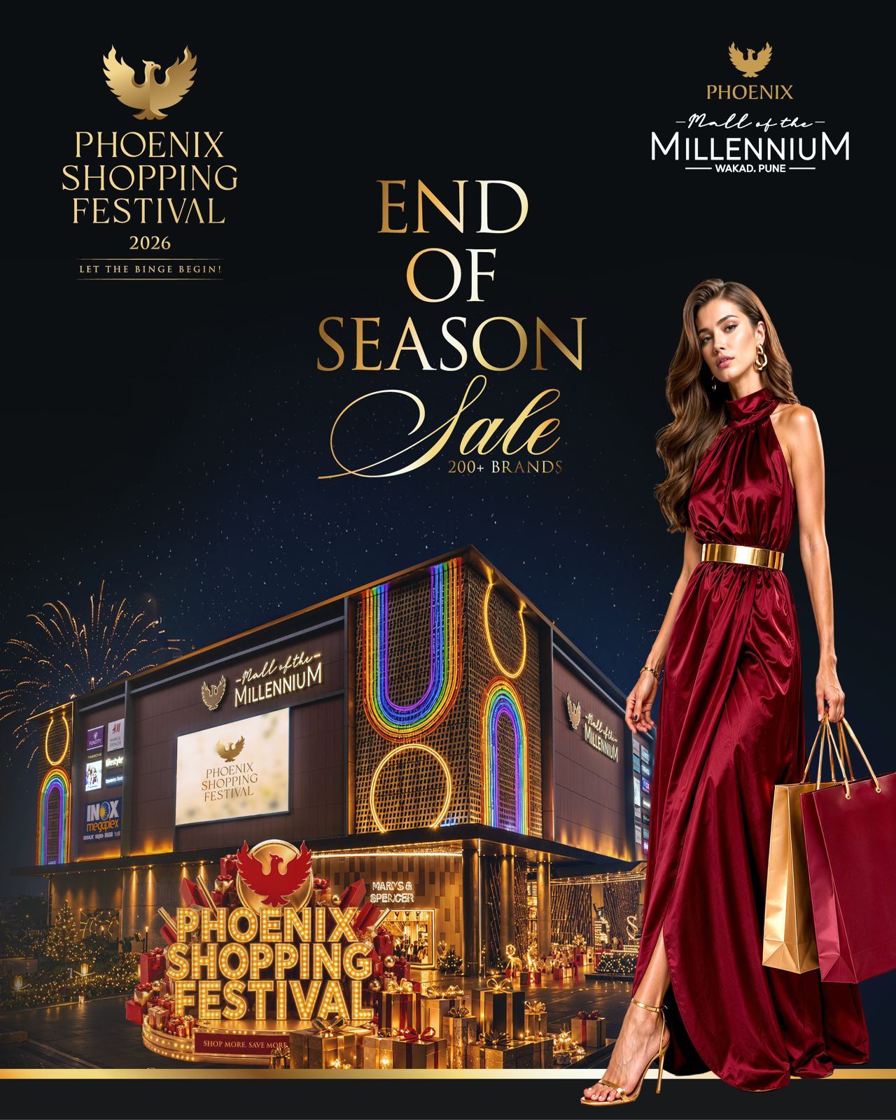  Phoenix Mall of the Millennium Facebook ad