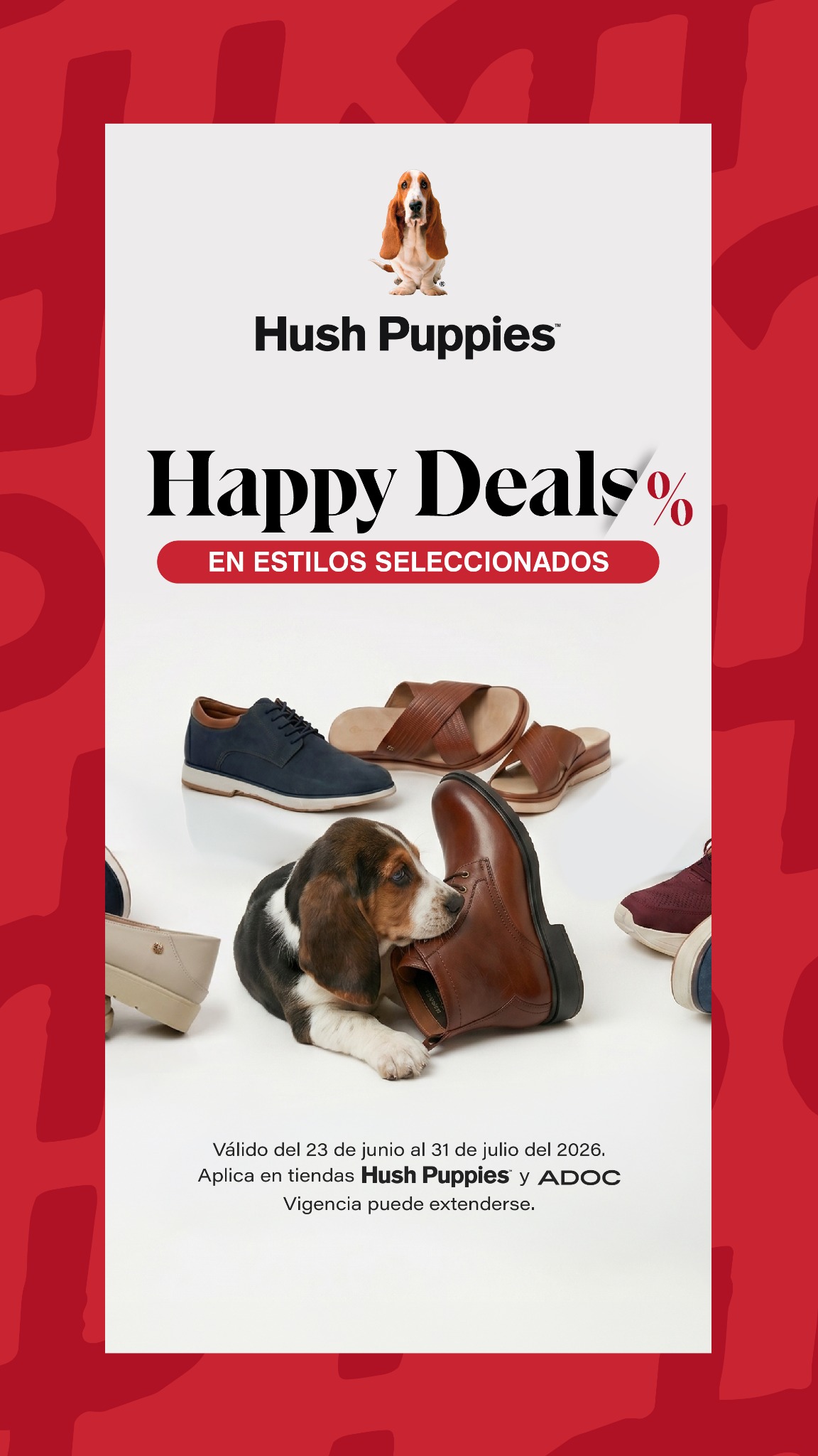 Hush Puppies Costa Rica Facebook ad