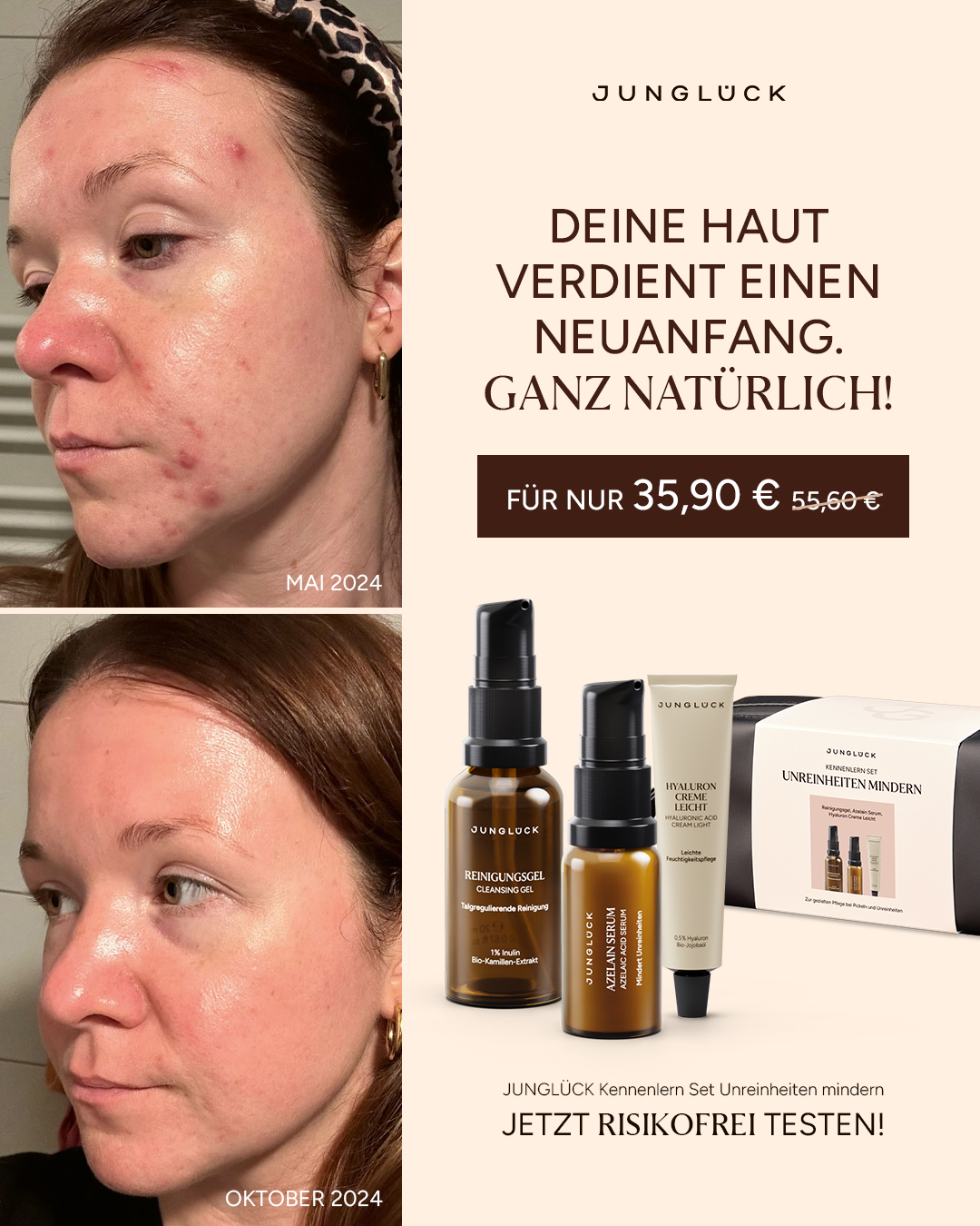 Junglück Facebook ad