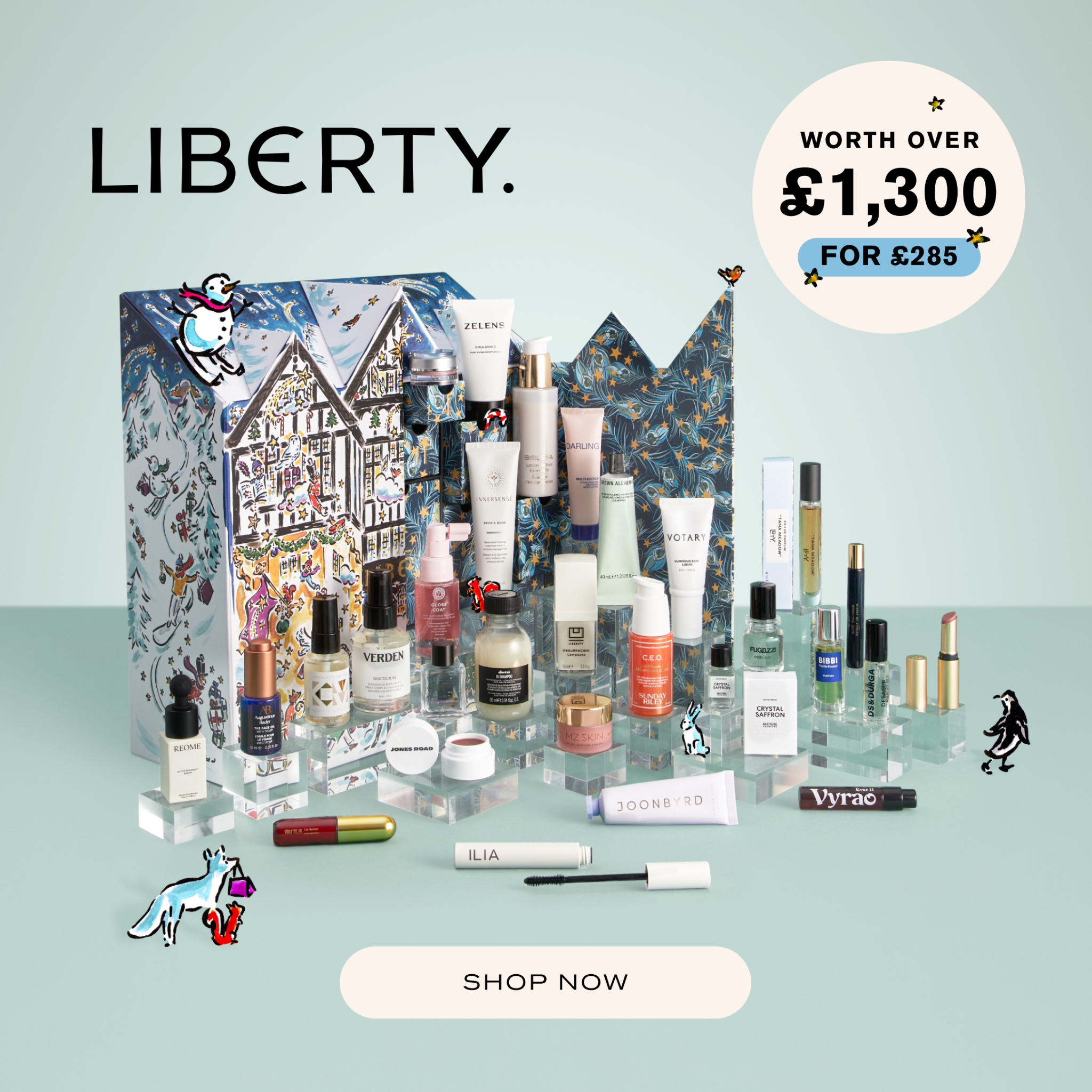 Liberty London Facebook ad: Worth over £1,300. Yours for £285