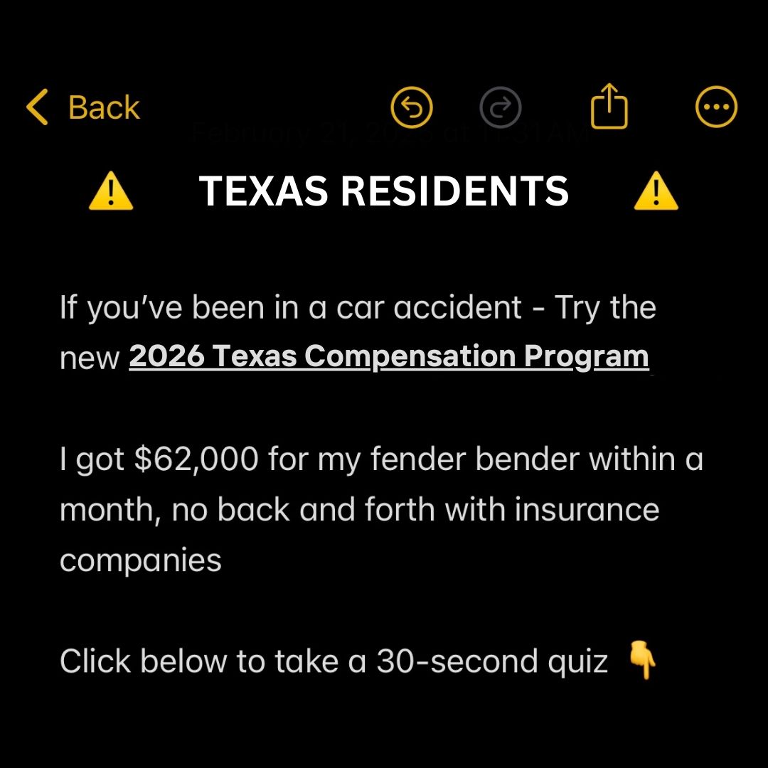 Easy Claim Facebook ad: Major Compensation in Texas