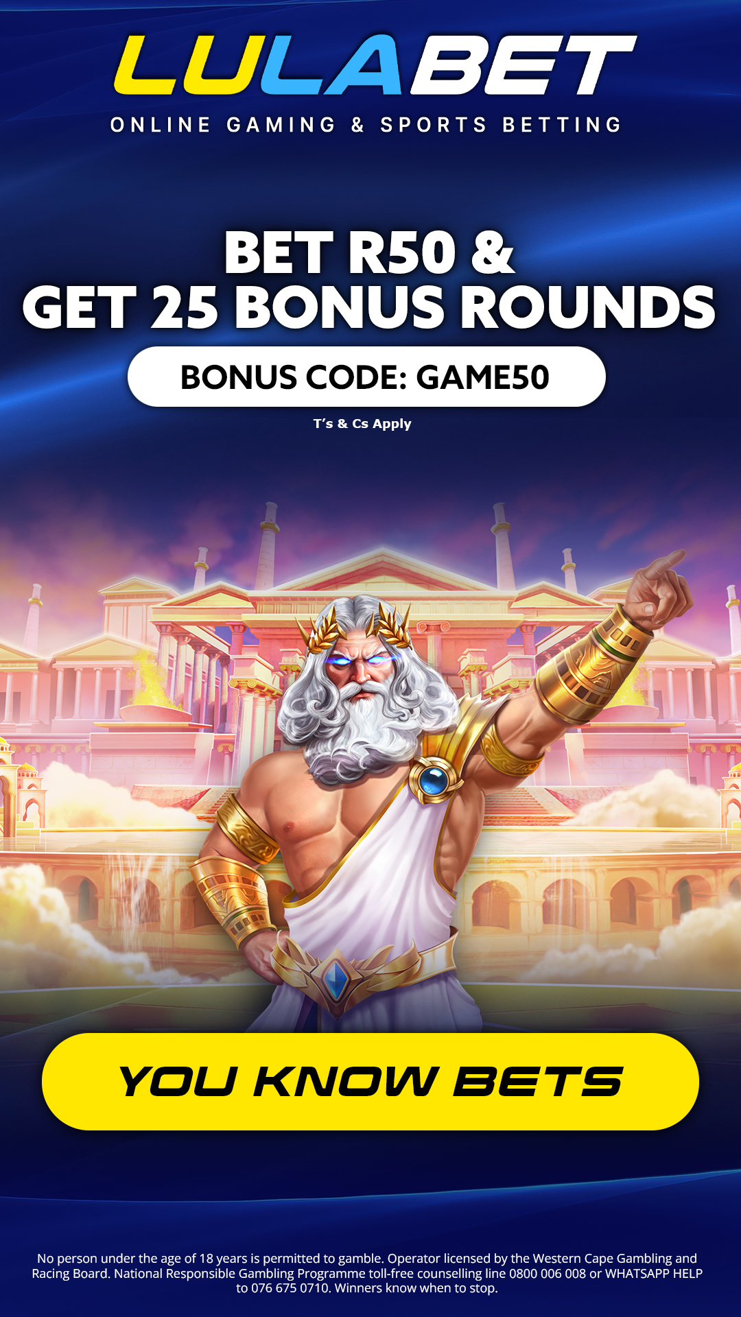 LulaBet Facebook ad
