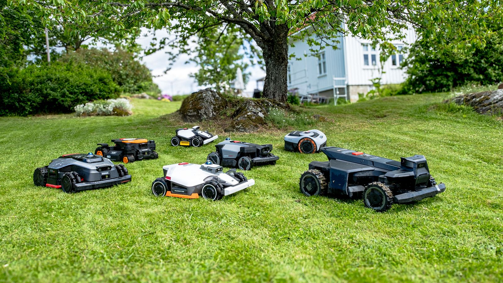 Hell Maskin Facebook ad: Test av robotgressklippere med AWD 2026 - Samletest