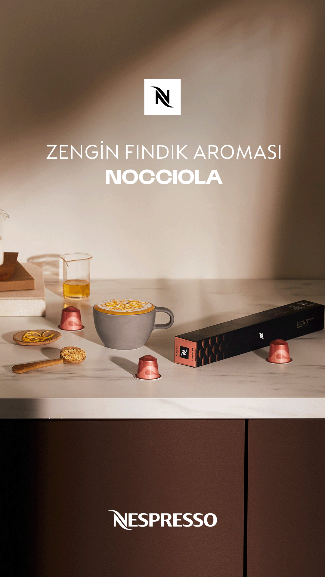 Nespresso Facebook ad
