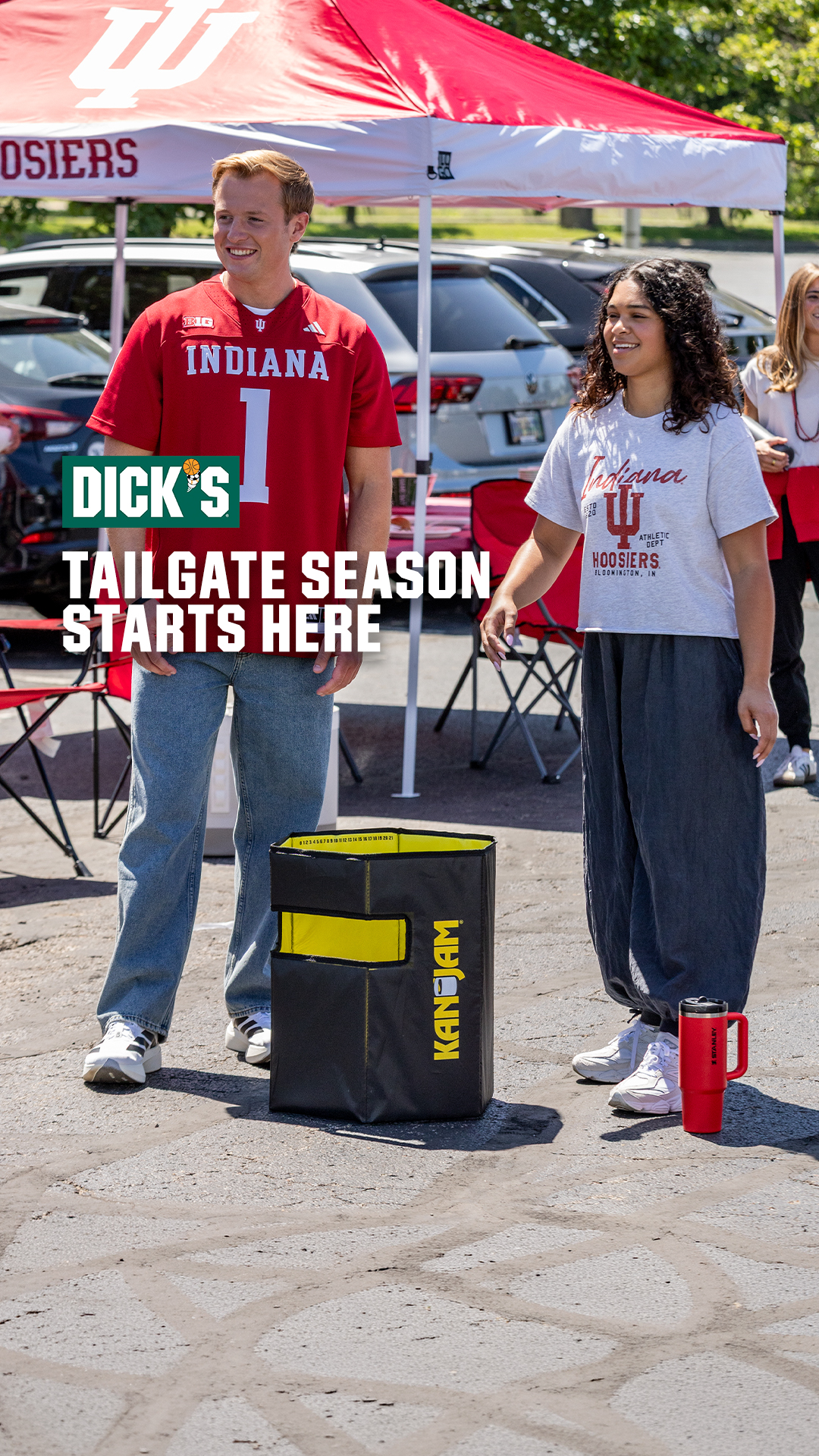 DICK'S Sporting Goods Facebook ad: Tailgate Season Starts Here