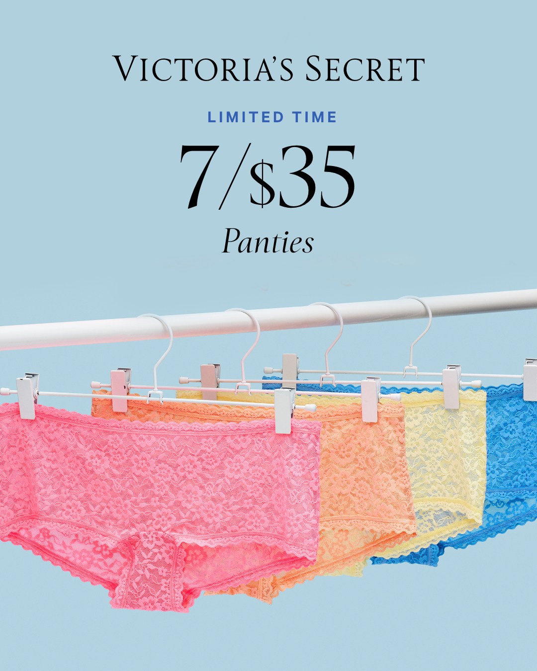 Victoria's Secret Facebook ad