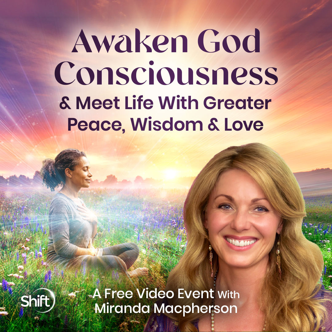 The Shift Network Facebook ad: Awaken Your God Consciousness