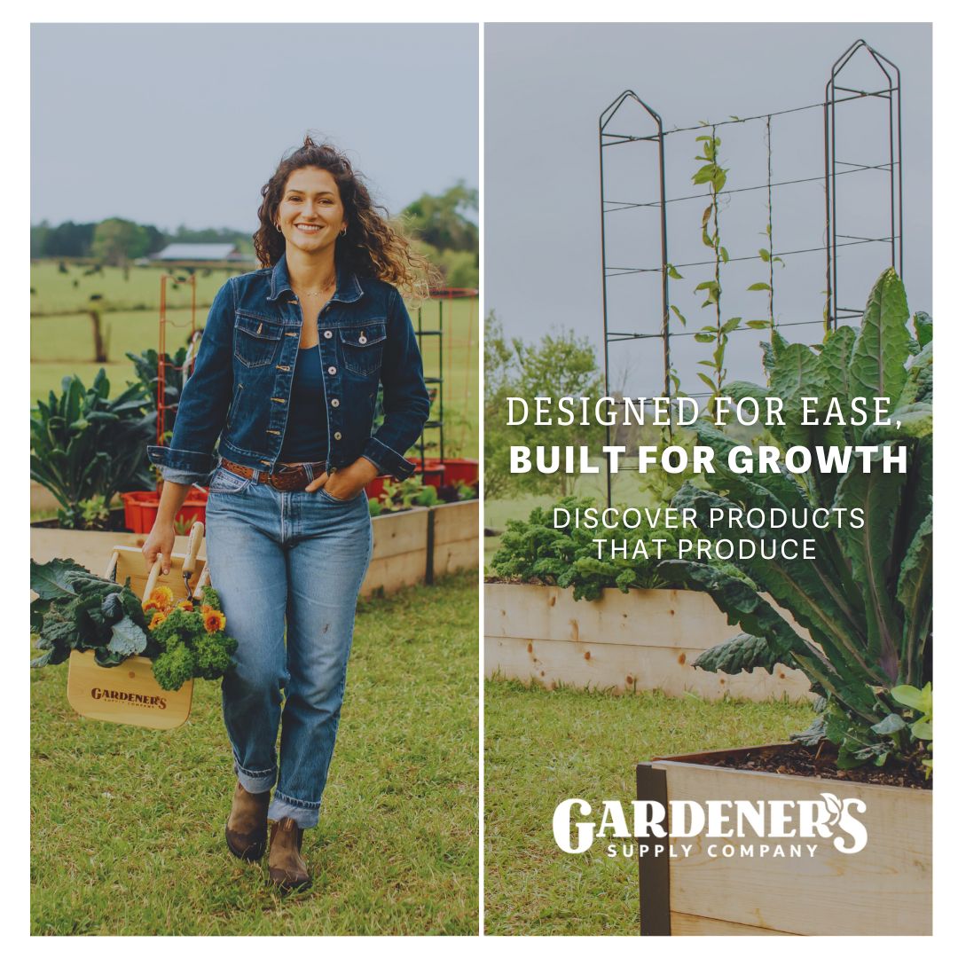 Gardener's Supply Company Facebook ad: Upgrade Your Garden with Raised Beds & Self-Watering…