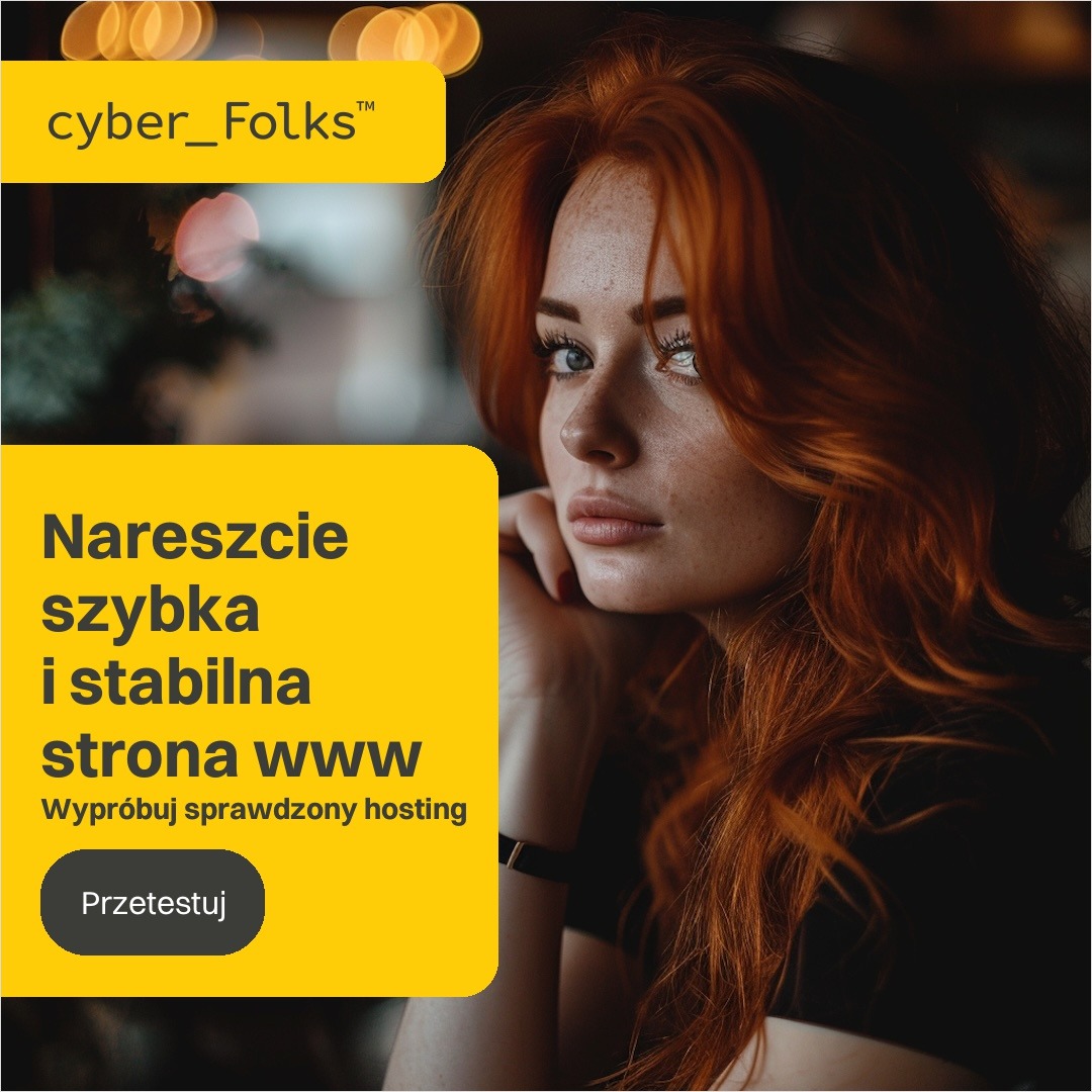 cyberFolks.pl Facebook ad