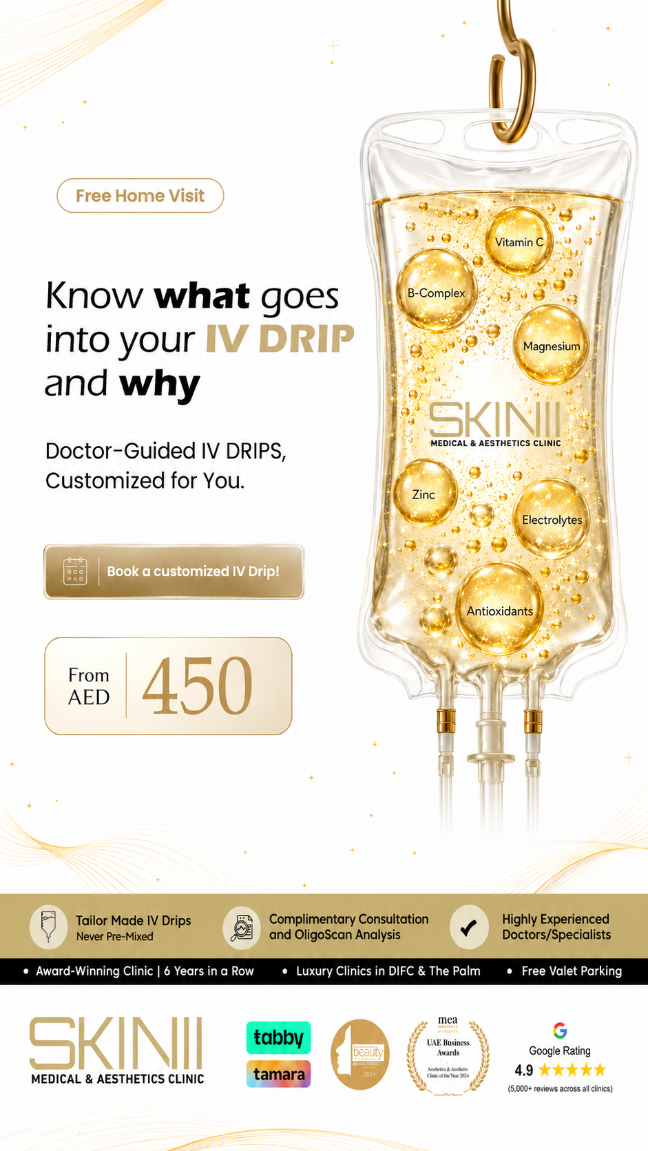 Skin111 Clinics Facebook ad from May 28, 2026