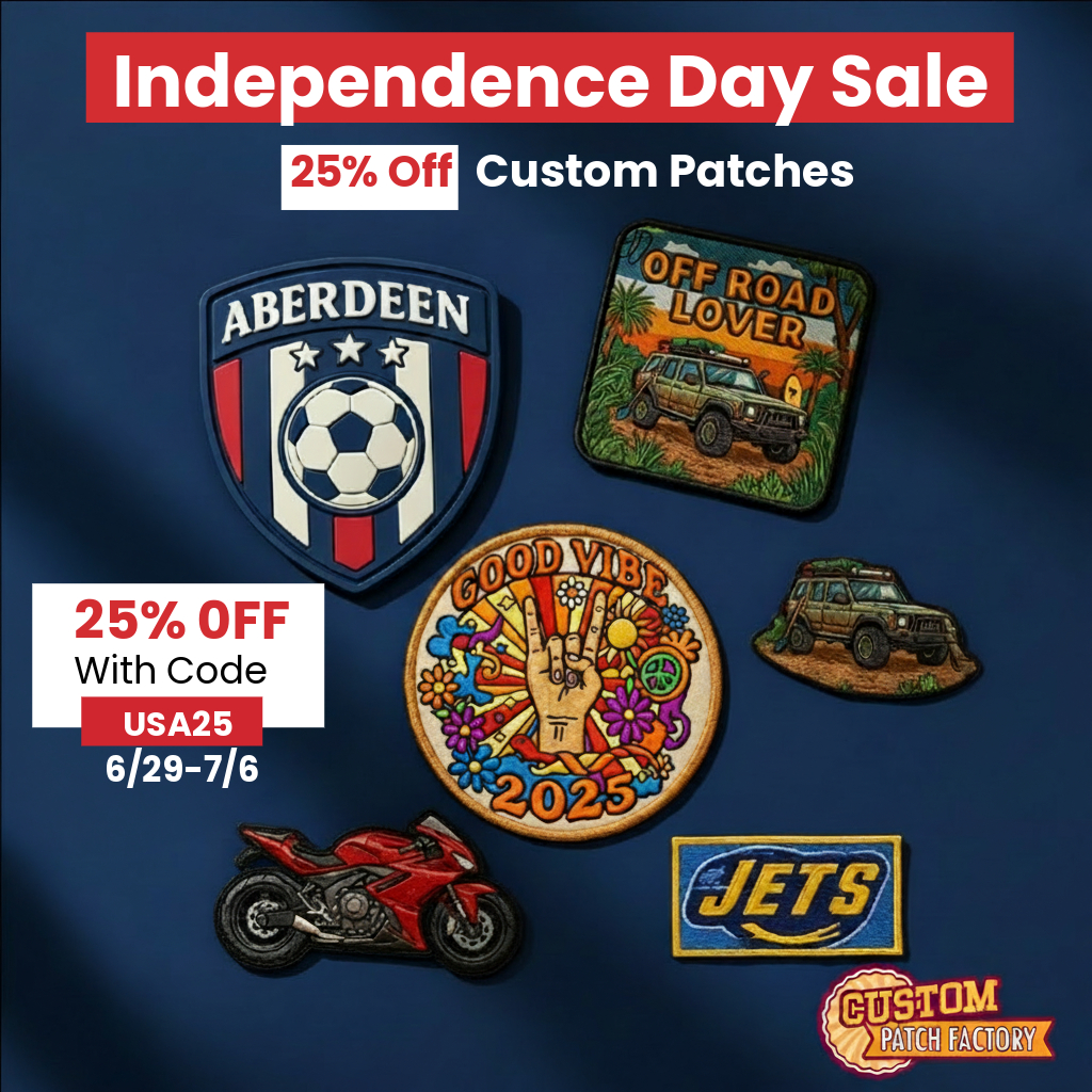 Custom Patch Factory Facebook ad