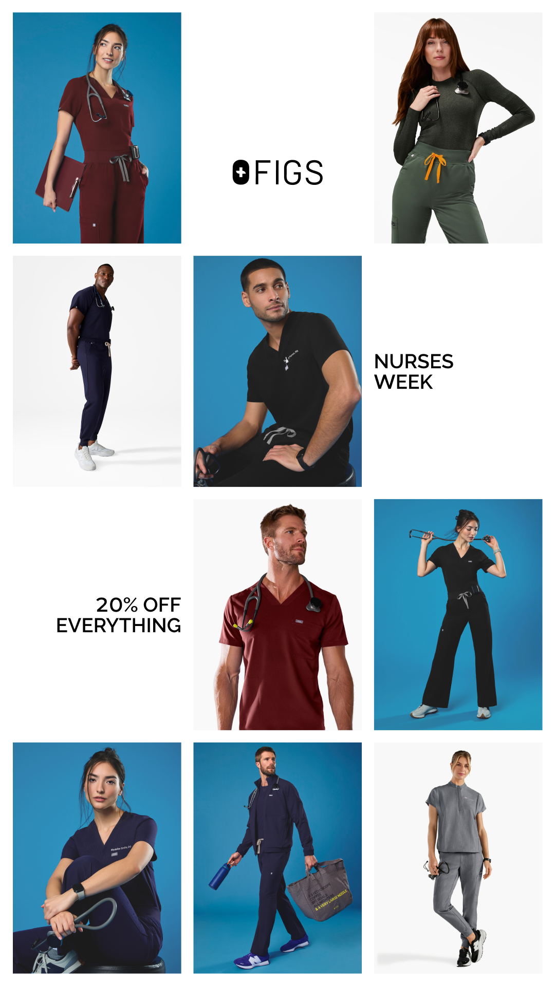 FIGS Facebook ad