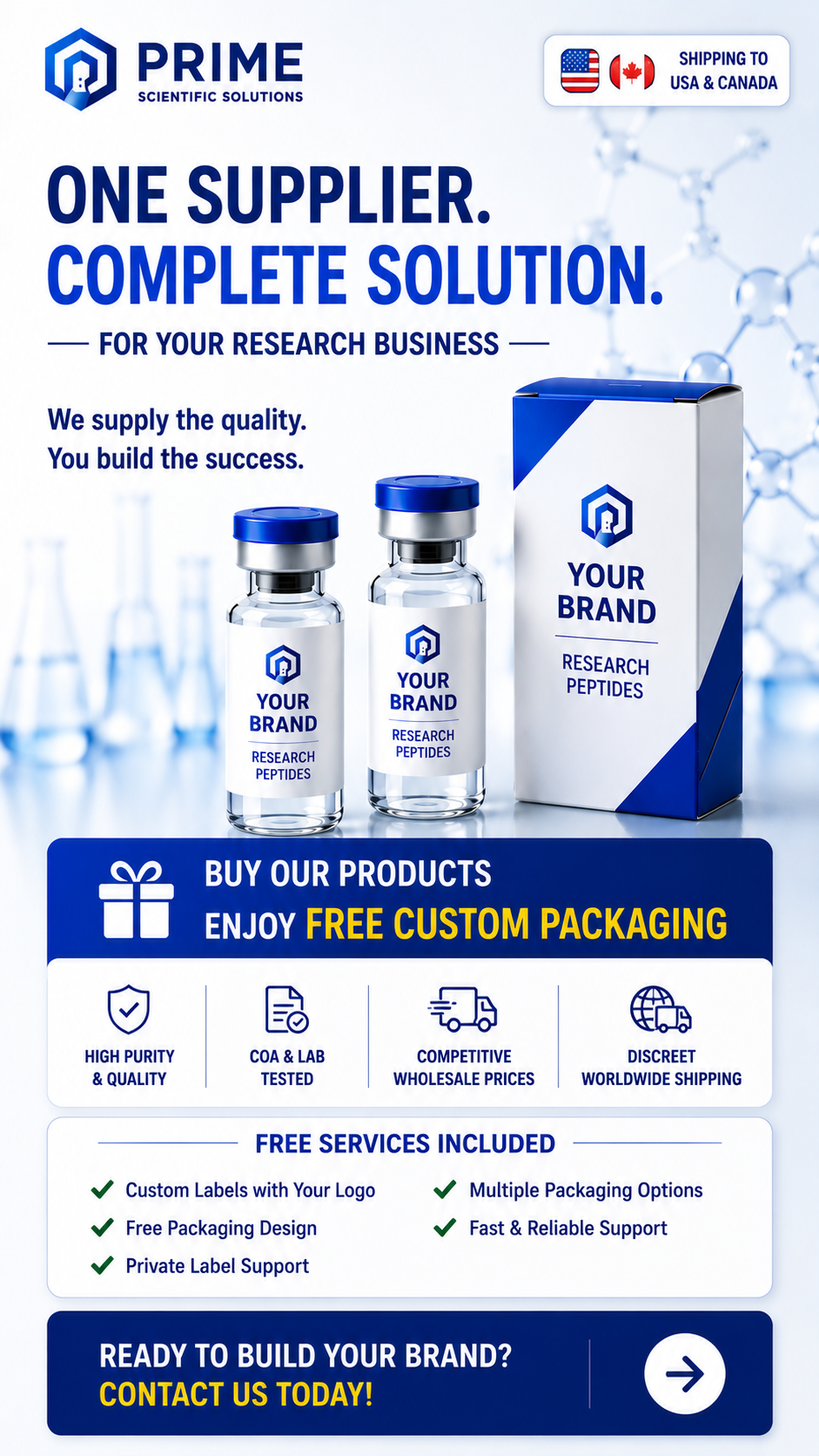 Vertex Peptide Research Facebook ad from Jul 2, 2026