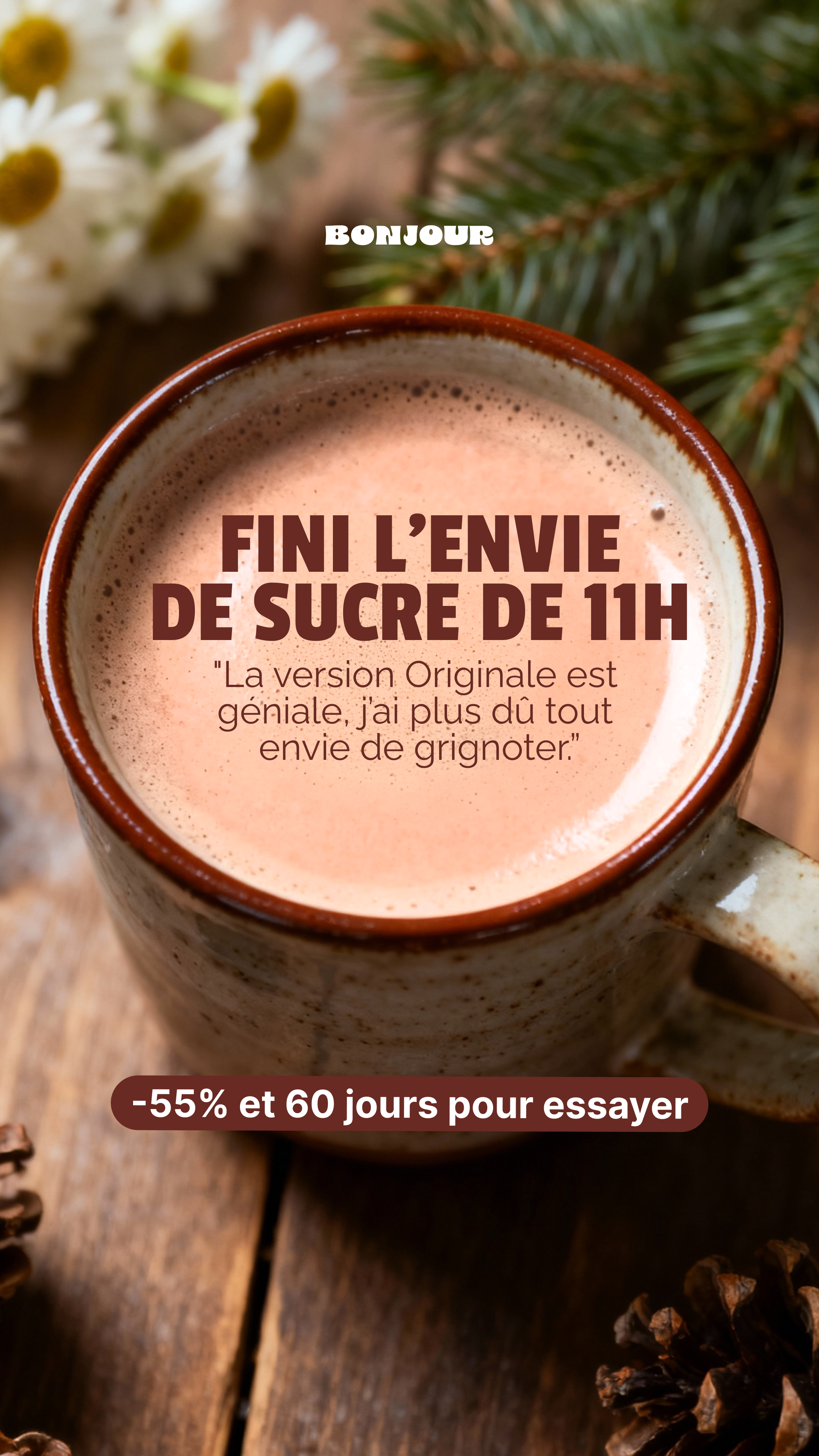 Sophie Coach Ventre plat Facebook ad