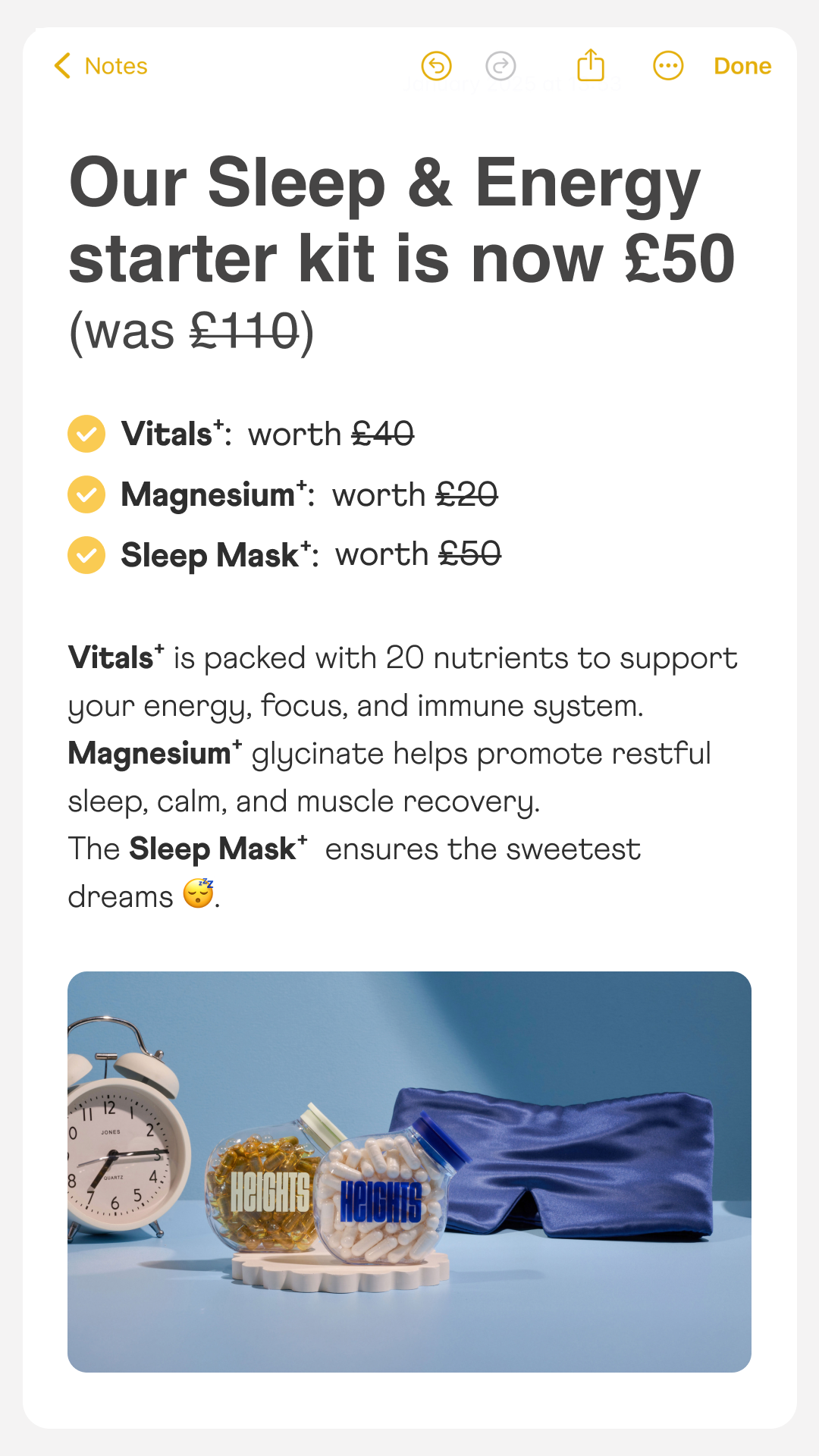 Your Heights Facebook ad