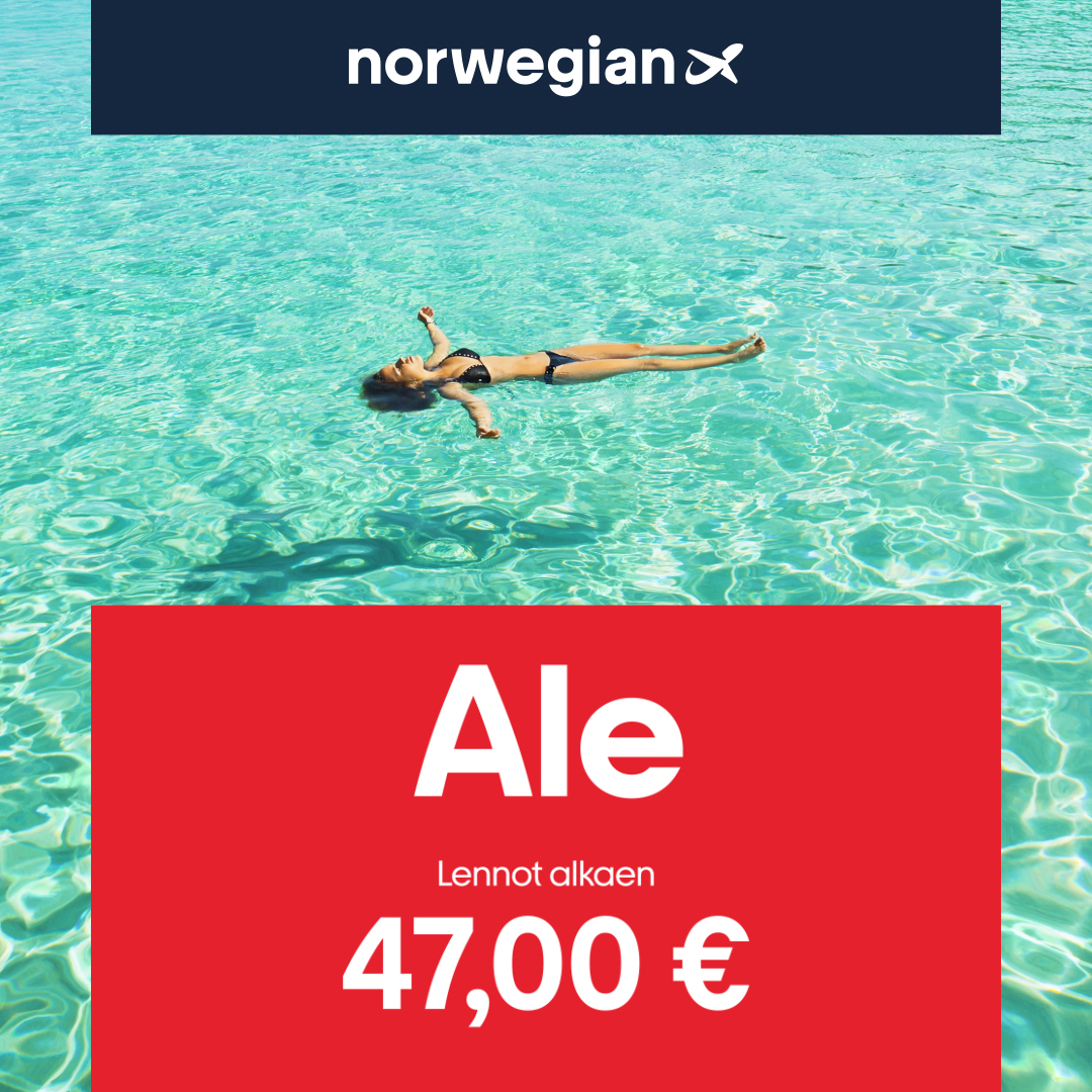 Norwegian Facebook ad from May 25, 2026
