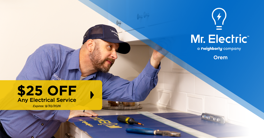 Mr. Electric of Orem Facebook ad