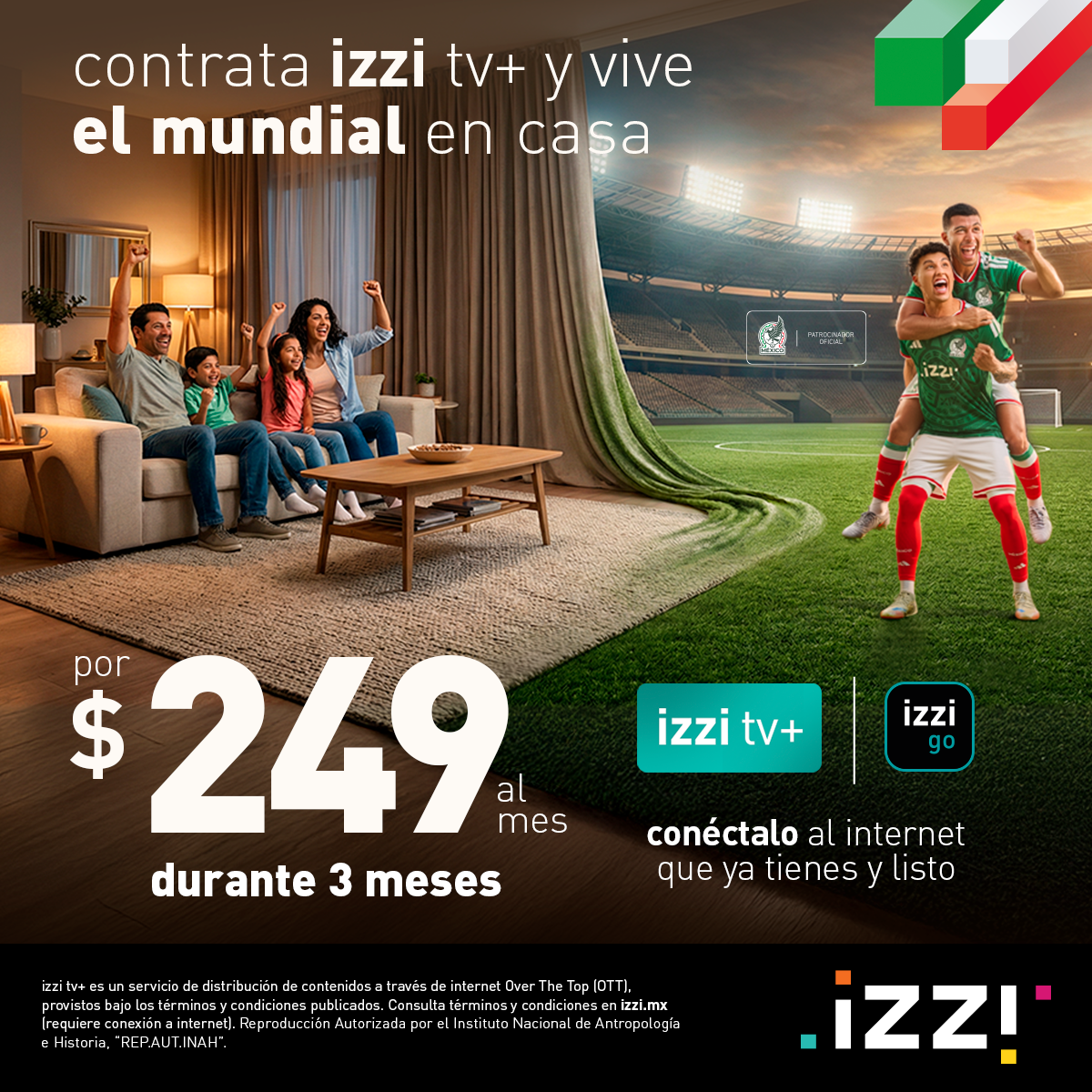 izzi telecom Facebook ad
