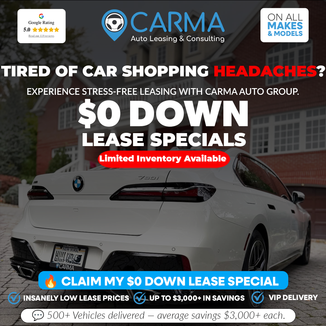 Carma Auto Leasing Facebook ad