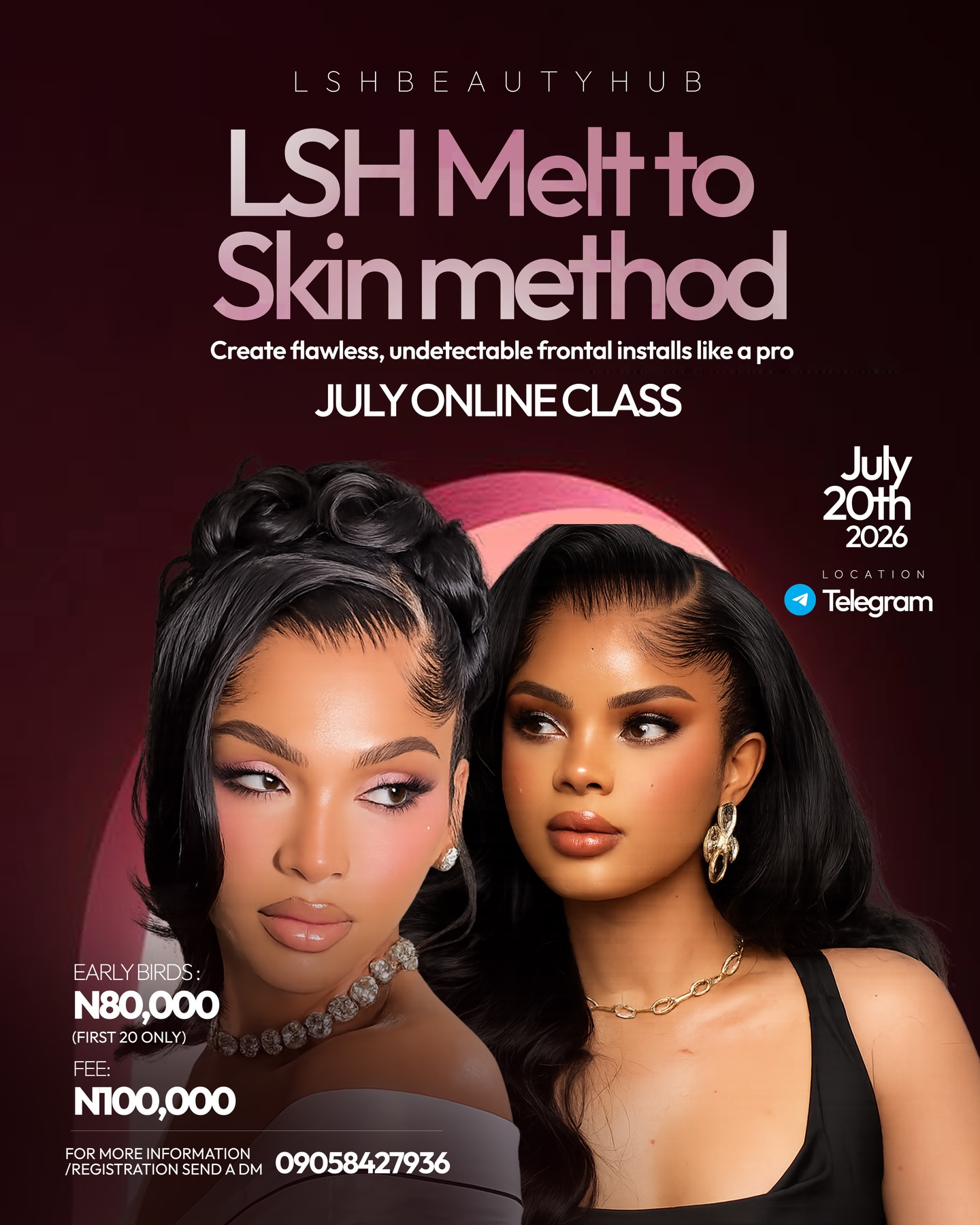 lshbeautyhub Facebook ad: THE TIME IS NOW!
