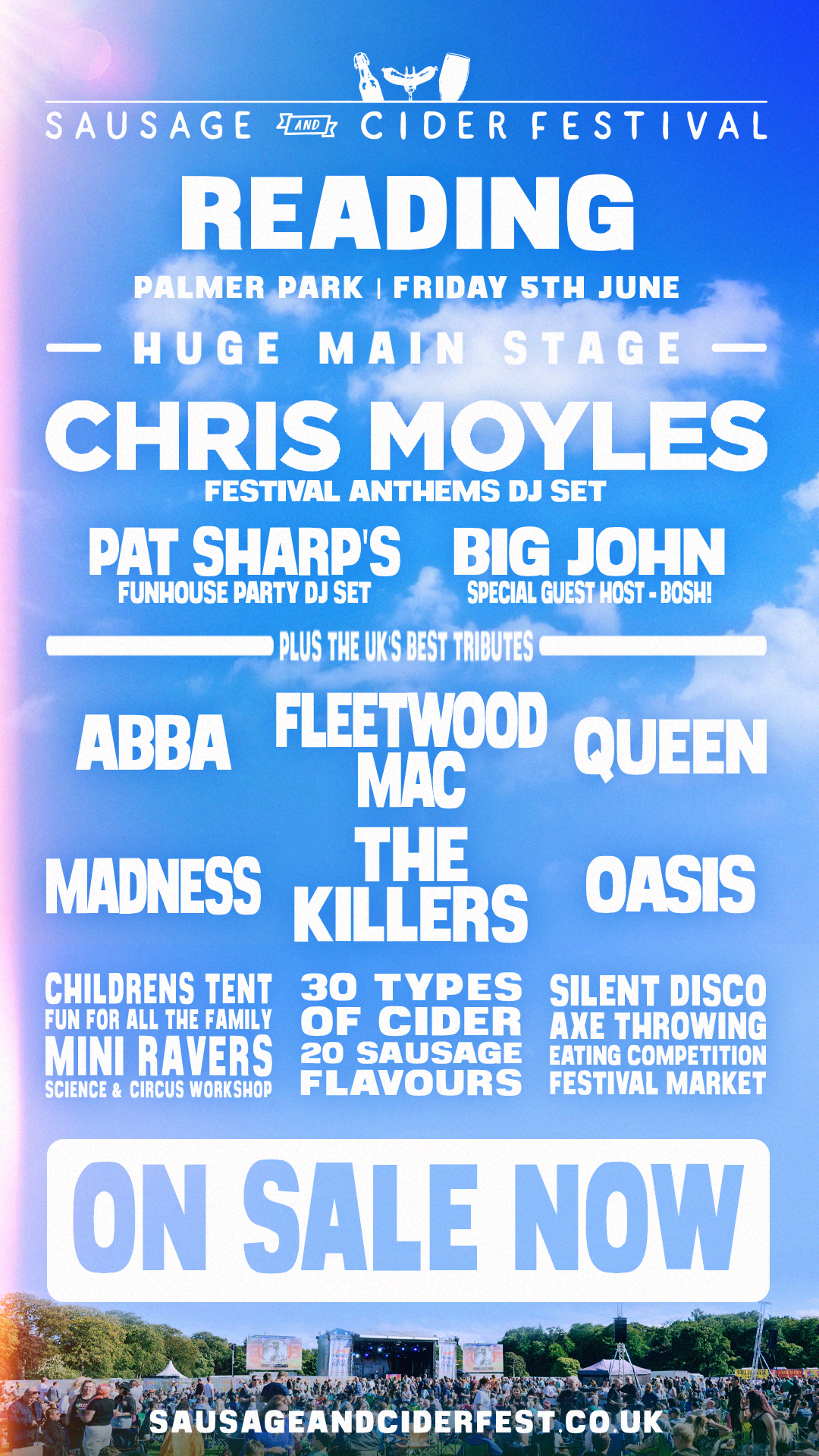 Sausage and Cider Festival - Reading Facebook ad from May 7, 2026