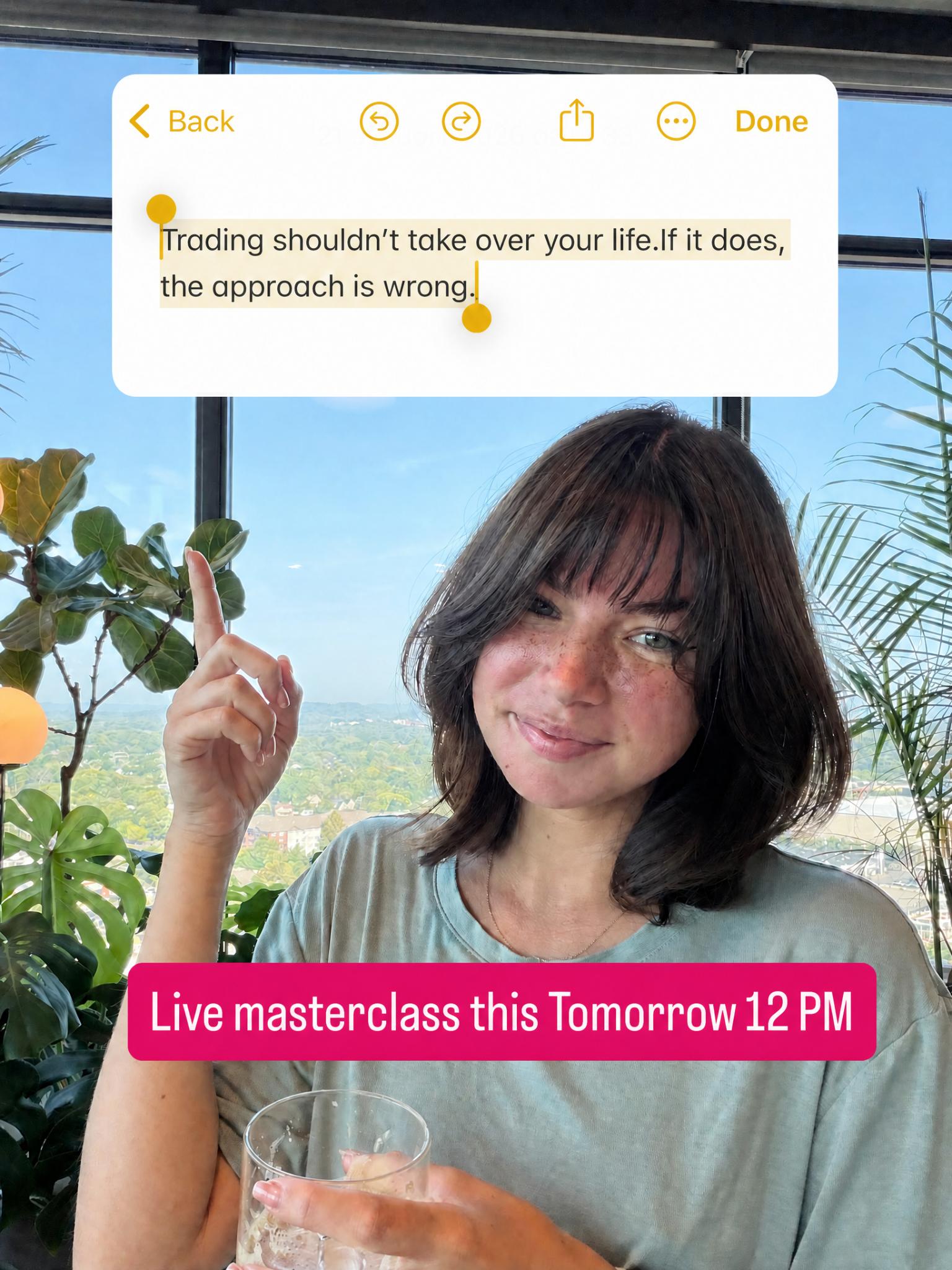 Tori Trades Facebook ad