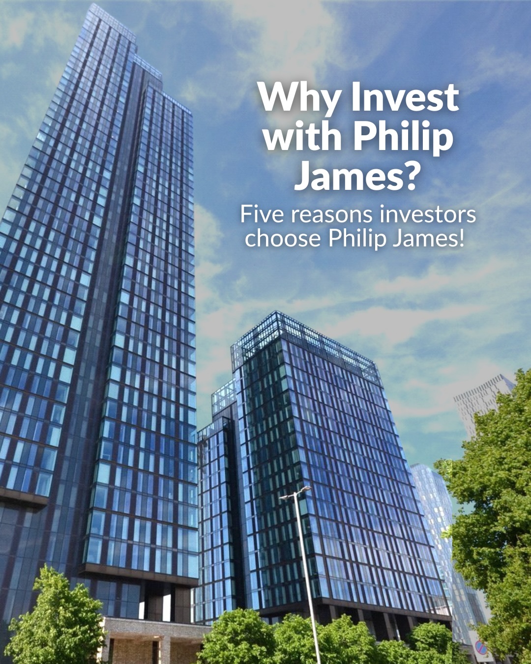 Philip James Partnership Facebook ad: Why invest with Philip James?
