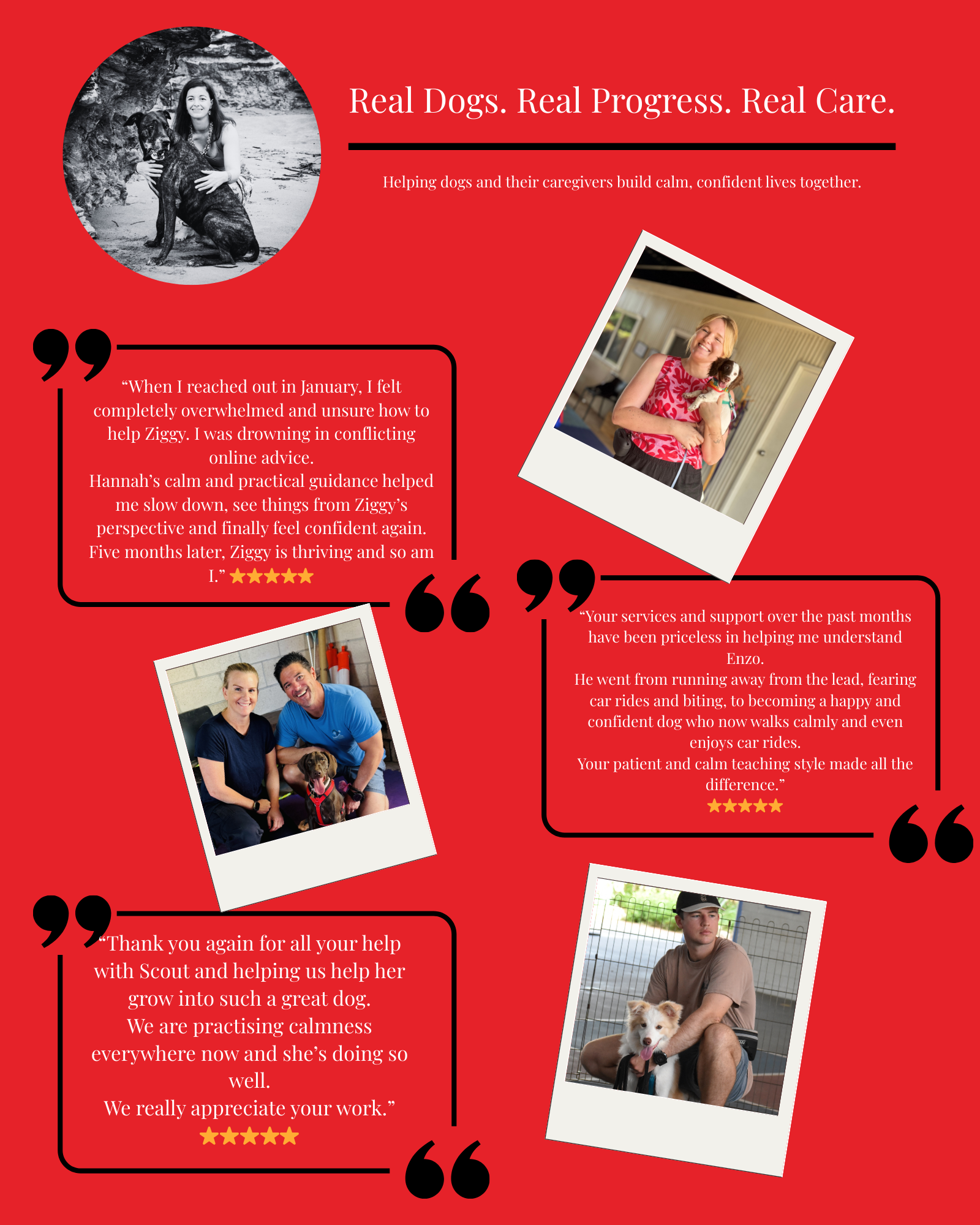 Pawsitive K9 Behaviour Facebook ad: Why So Many Puppy Guardians Trust Hannah for Calm…