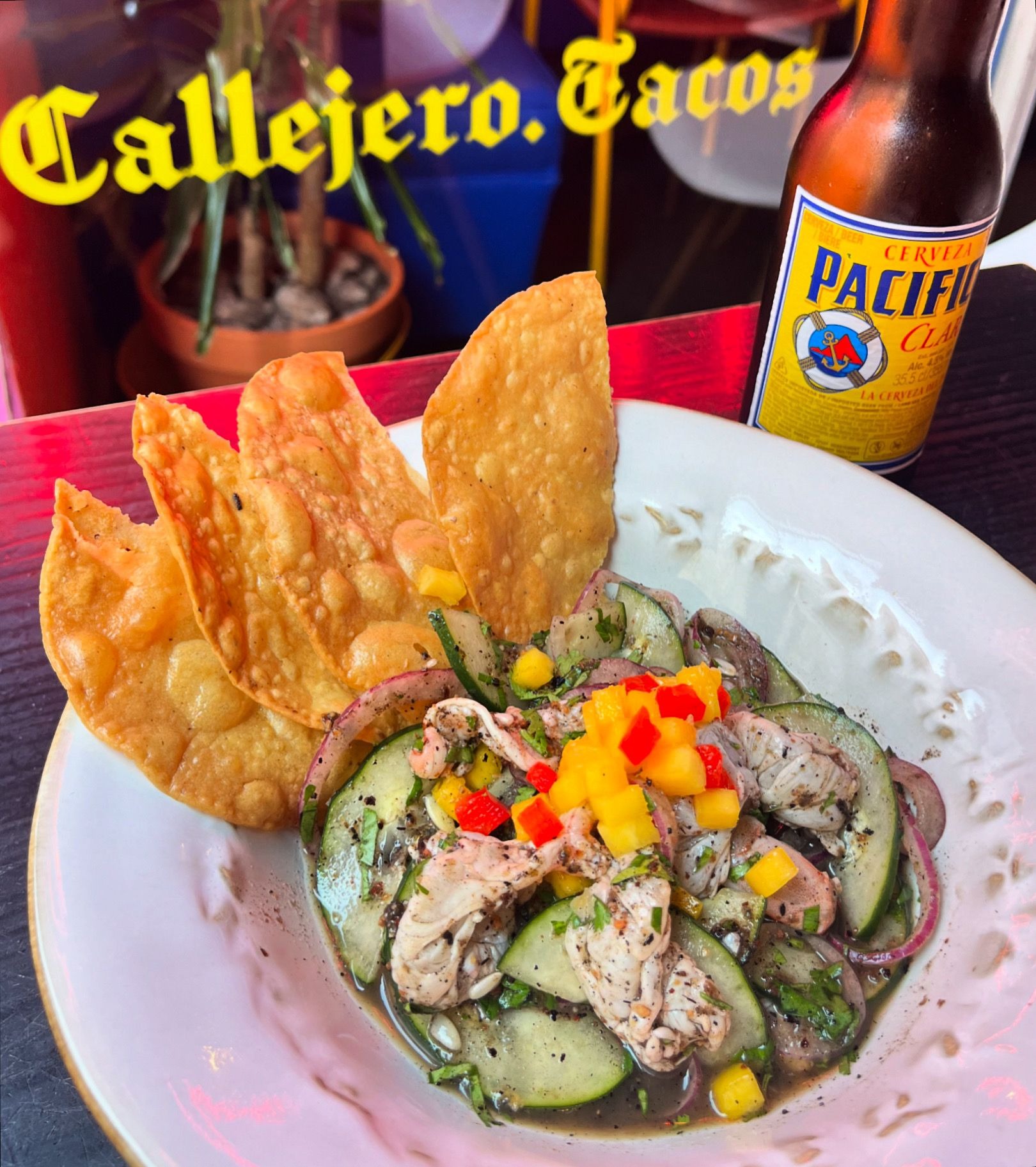 Callejero - Comida mexicana das ruas Facebook ad from Feb 22, 2025