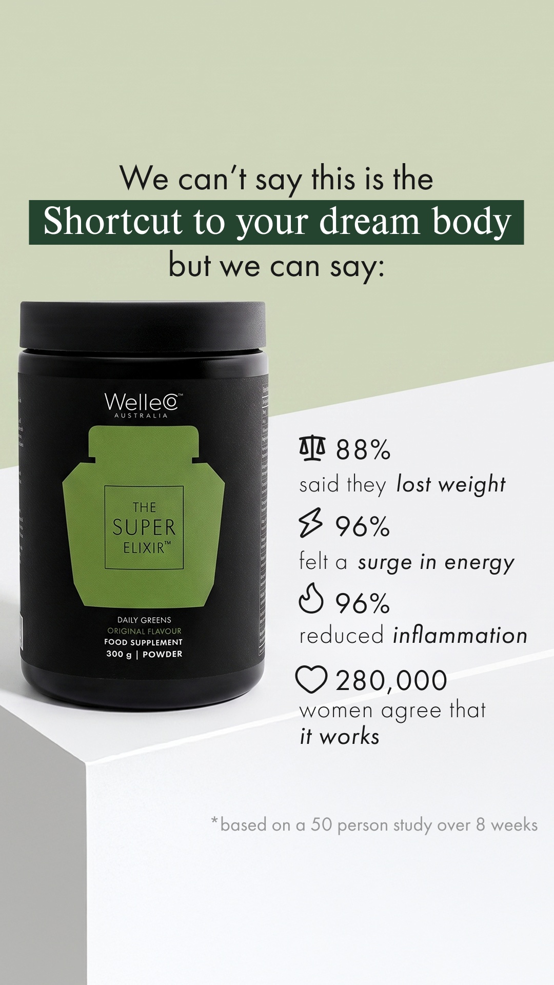 WelleCo Facebook ad