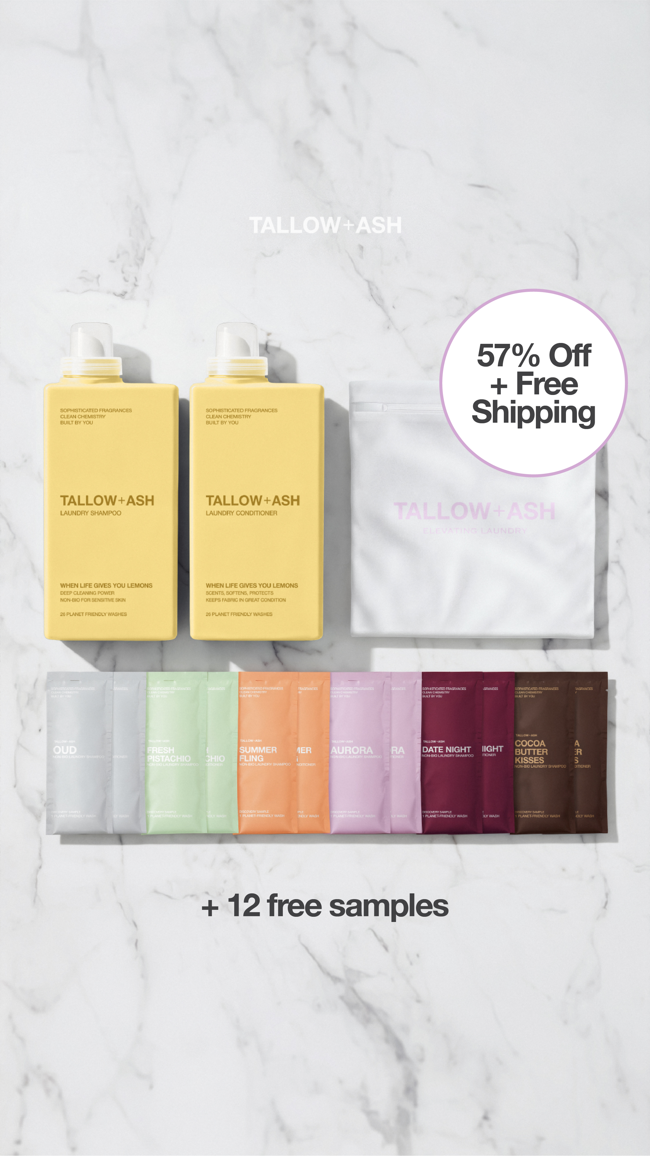 Tallow + Ash Facebook ad