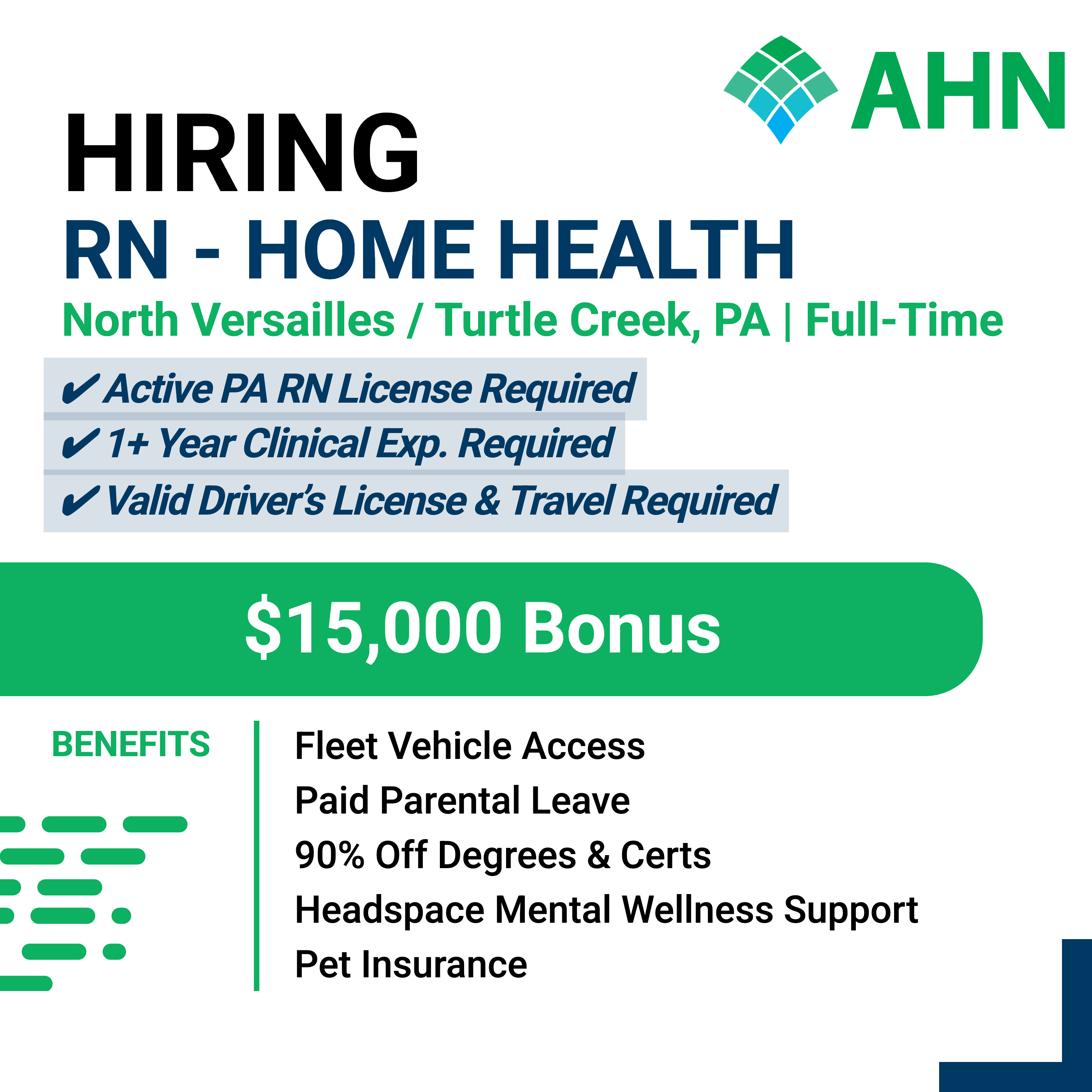 Hireline Healthcare Jobs Facebook ad