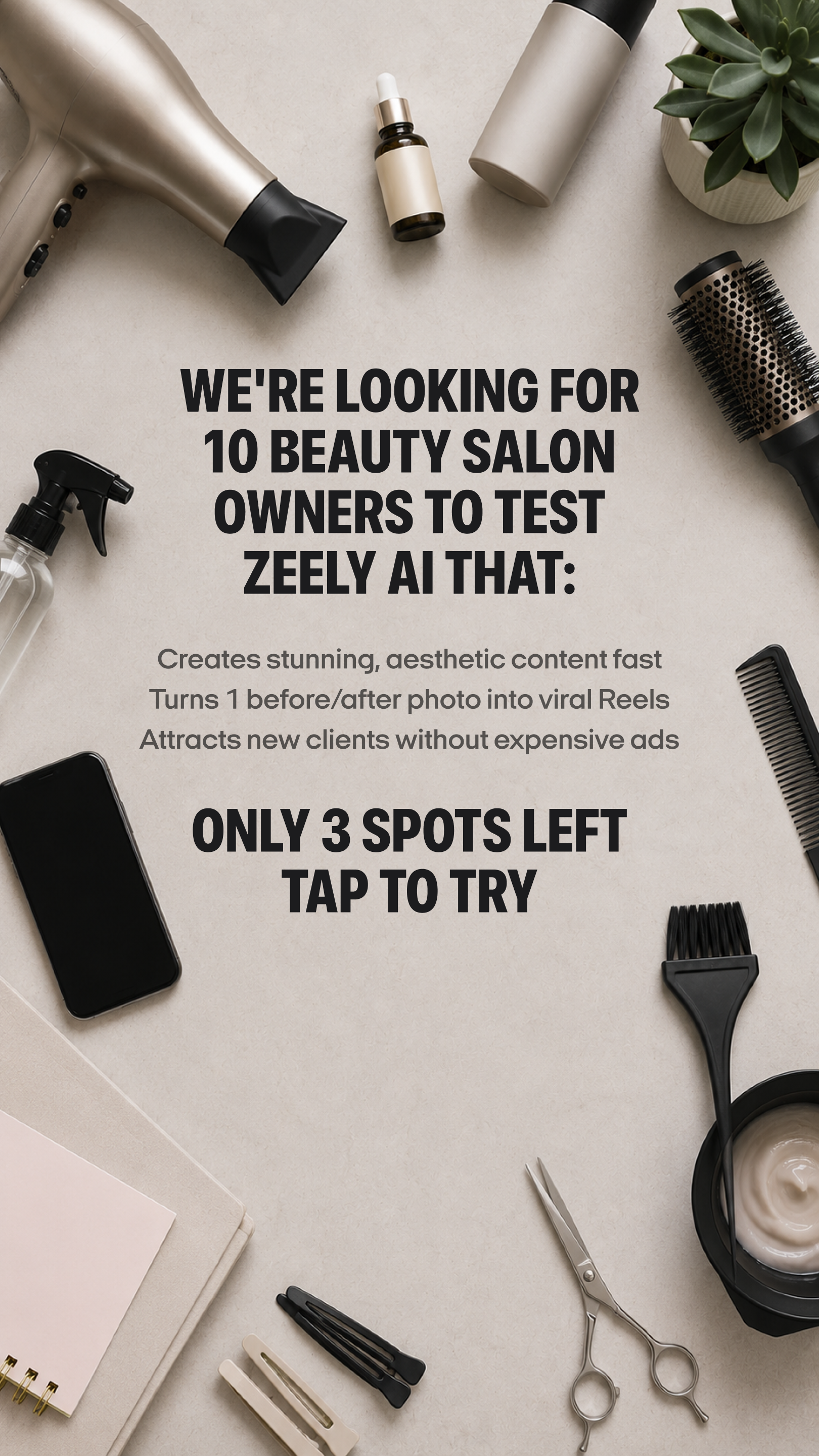 Zeely Facebook ad