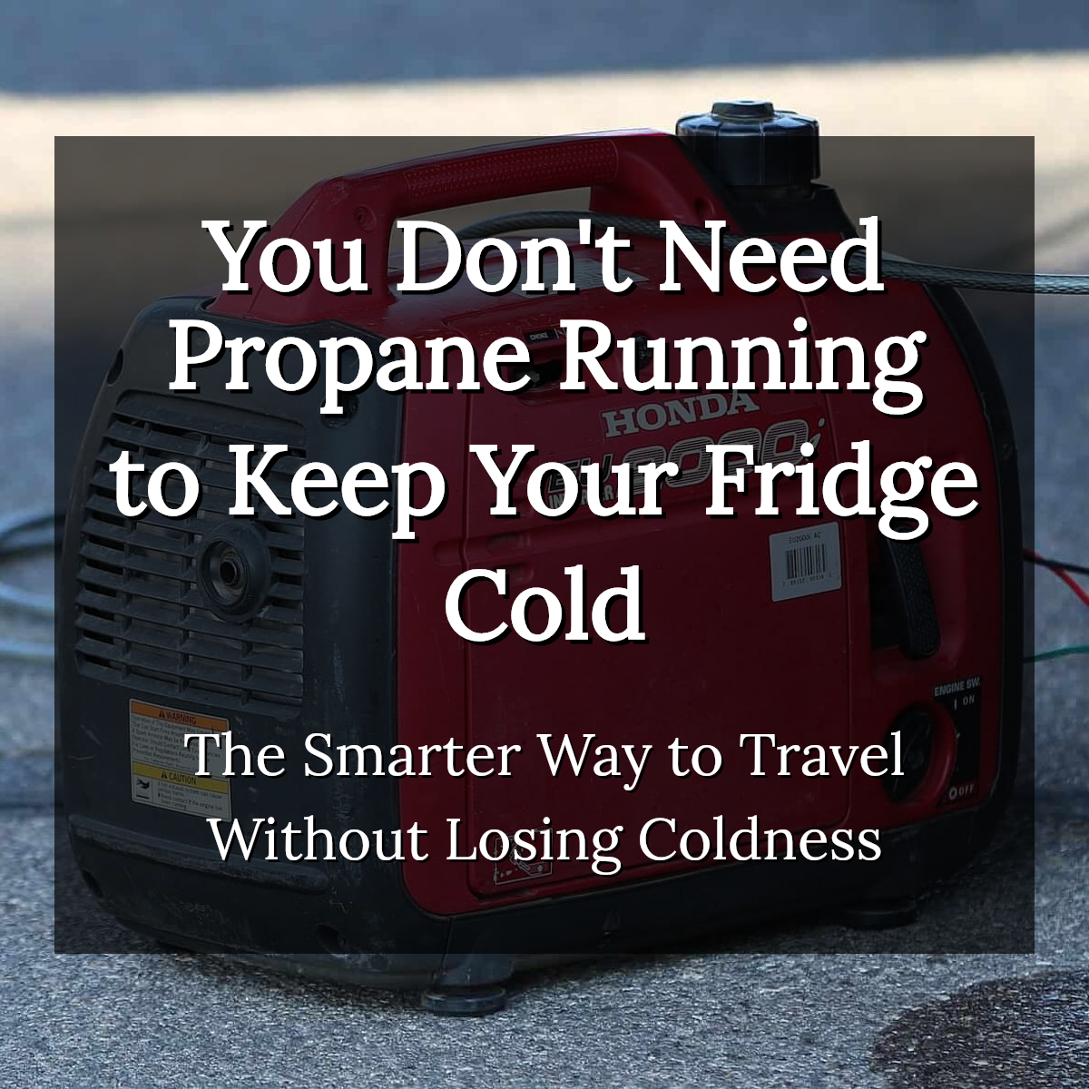 Vehicle Owner HQ Facebook ad: Your RV Fridge Isn't Broken, It's This