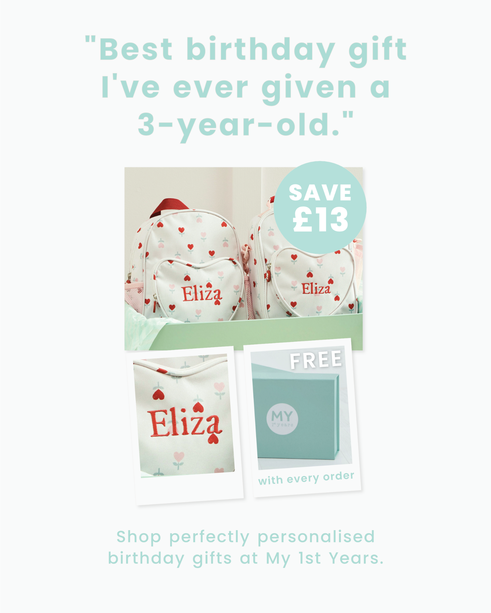 My 1st Years Facebook ad