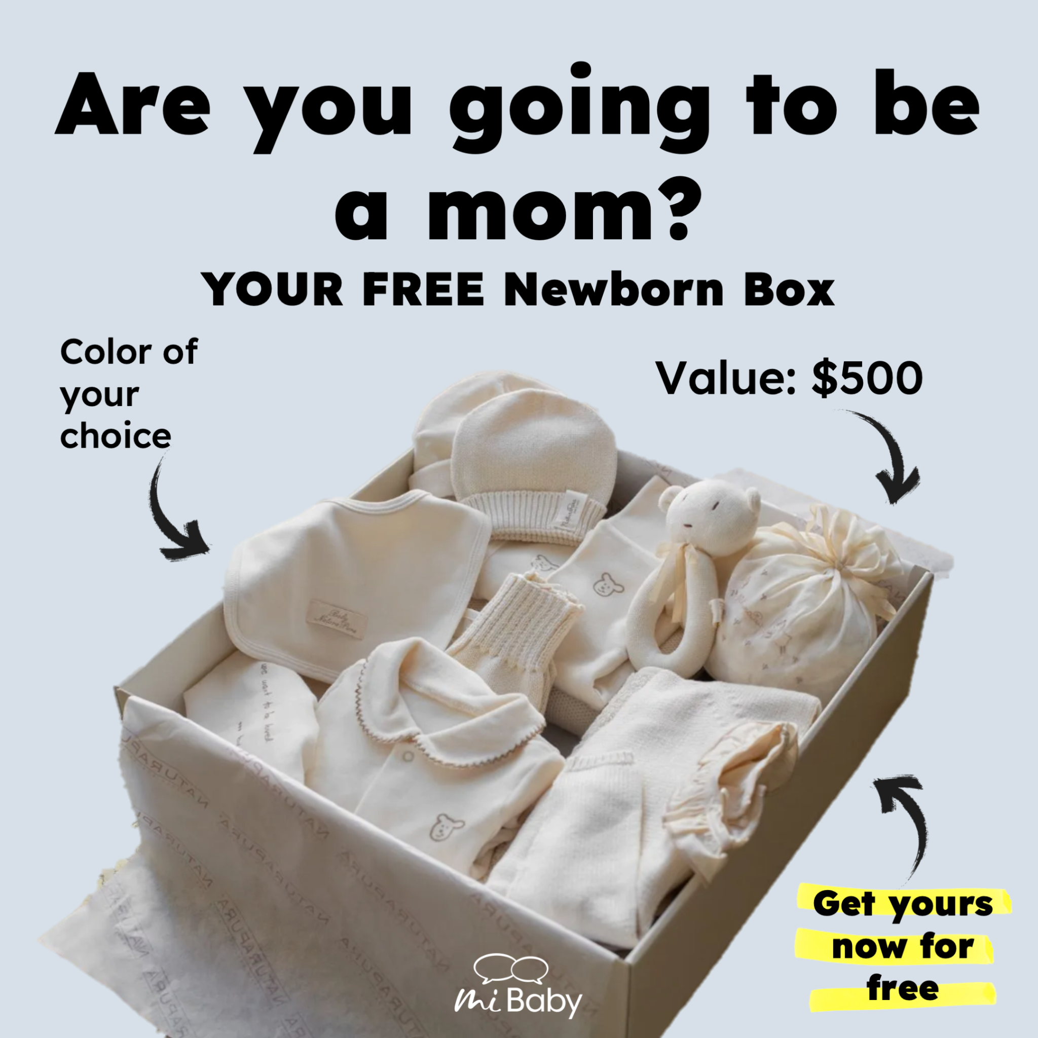 miBaby Facebook ad