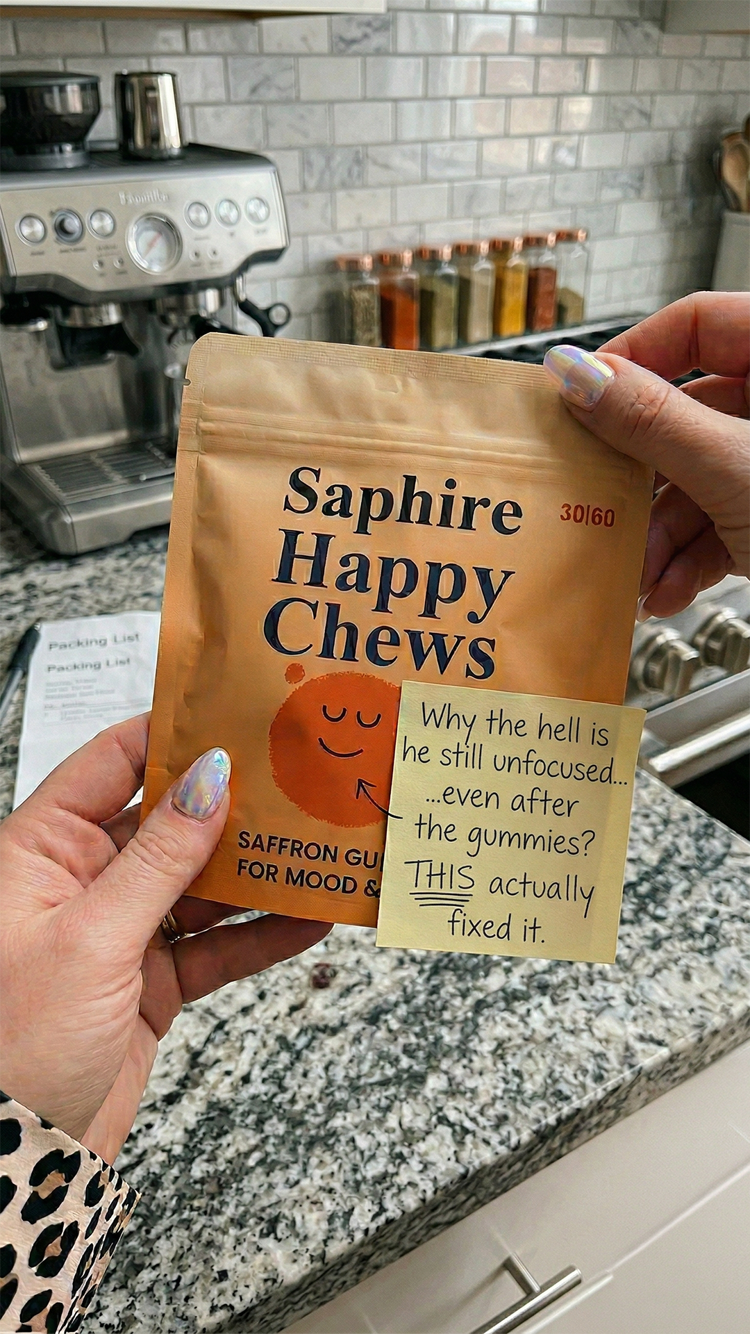 Try Saphire Facebook ad