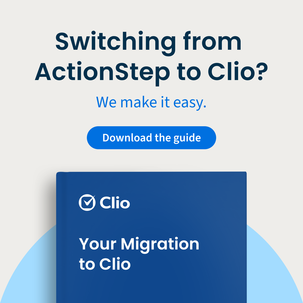 Clio - Cloud-Based Legal Technology Facebook ad