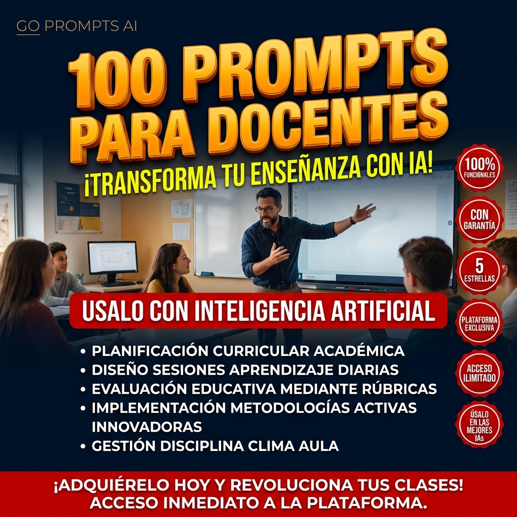 Inteligencia Artificial Facebook ad: EL SECRETO DE LOS DOCENTES QUE LIDERAN LA…