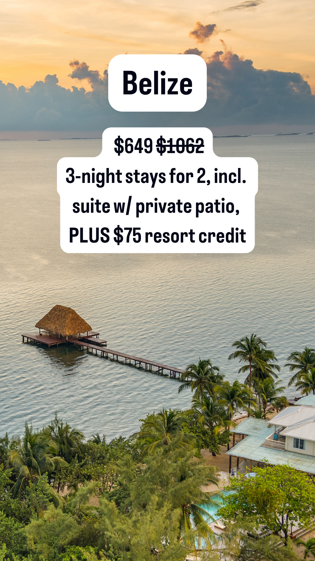 Travelzoo Facebook ad