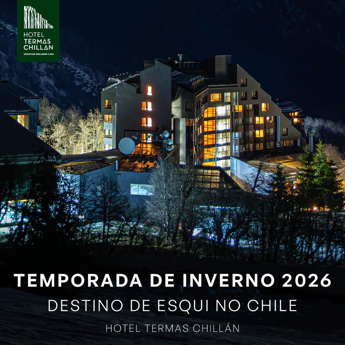 Hotel Termas Chillán Facebook ad from Mar 11, 2026