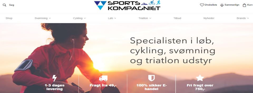 Sportskompagniet.dk Facebook ad