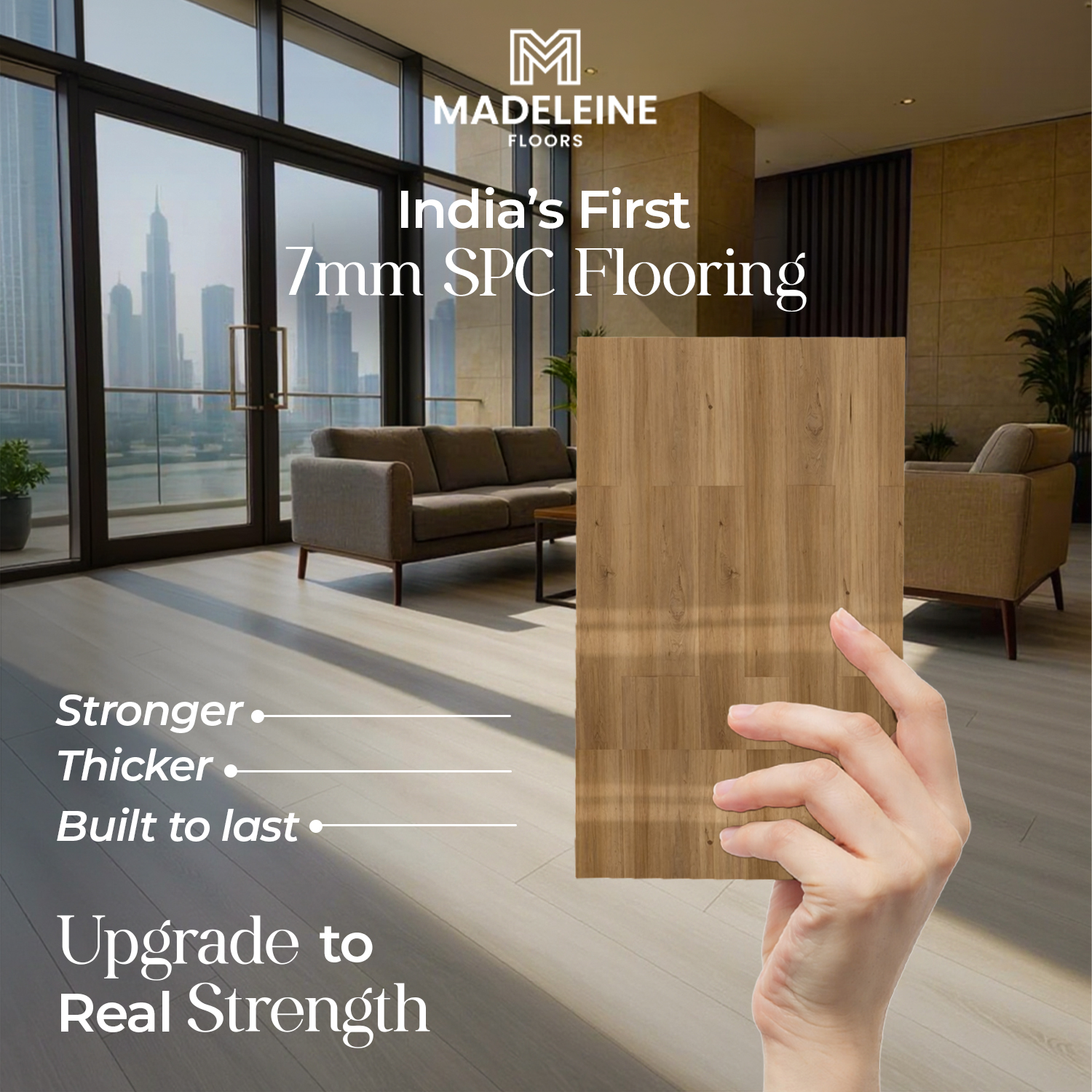 Madeleine Floors Facebook ad: Click on ''Get quote''