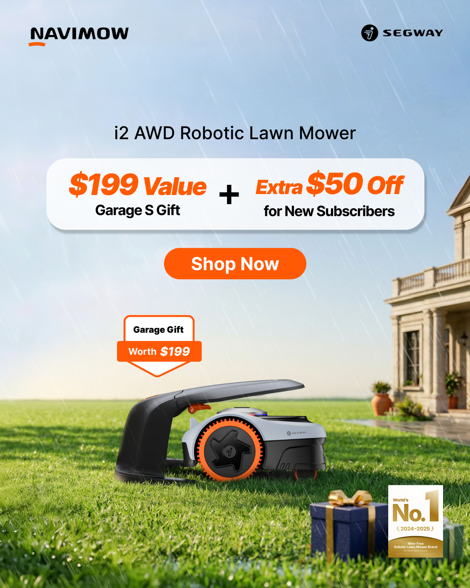 Segway Navimow Facebook ad from Jul 30, 2026