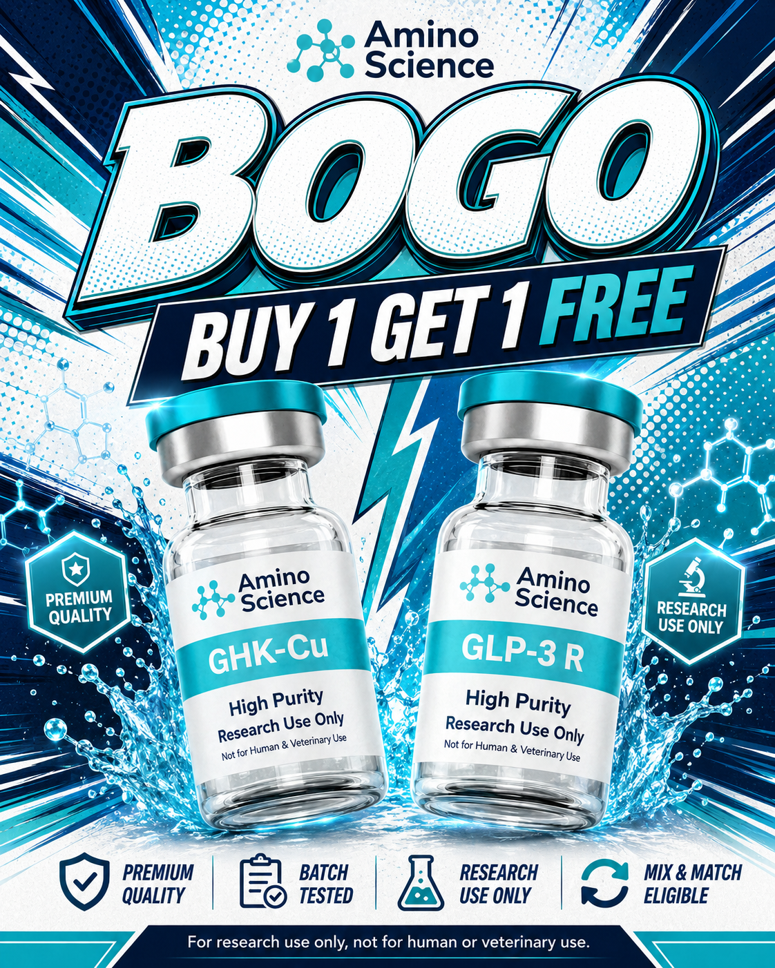 Amino Science Labs Facebook ad