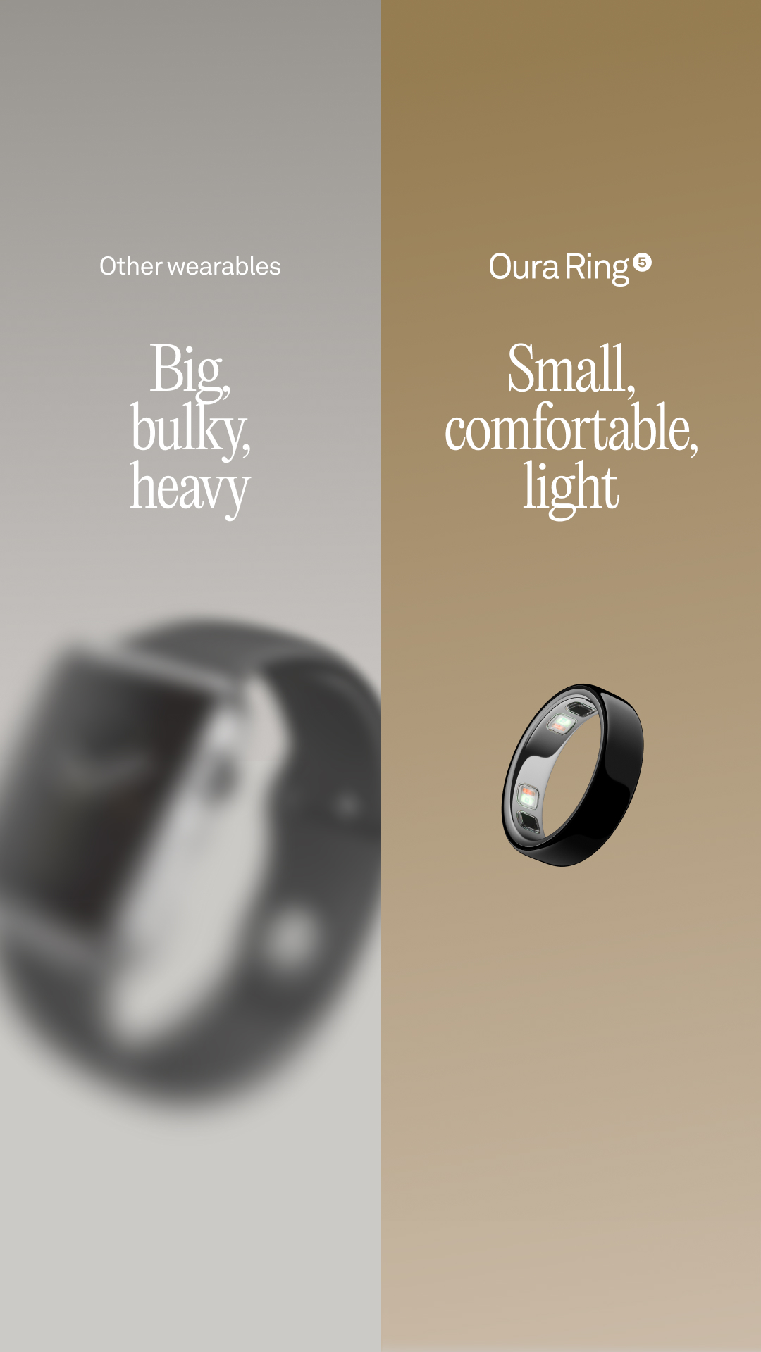 ŌURA Facebook ad