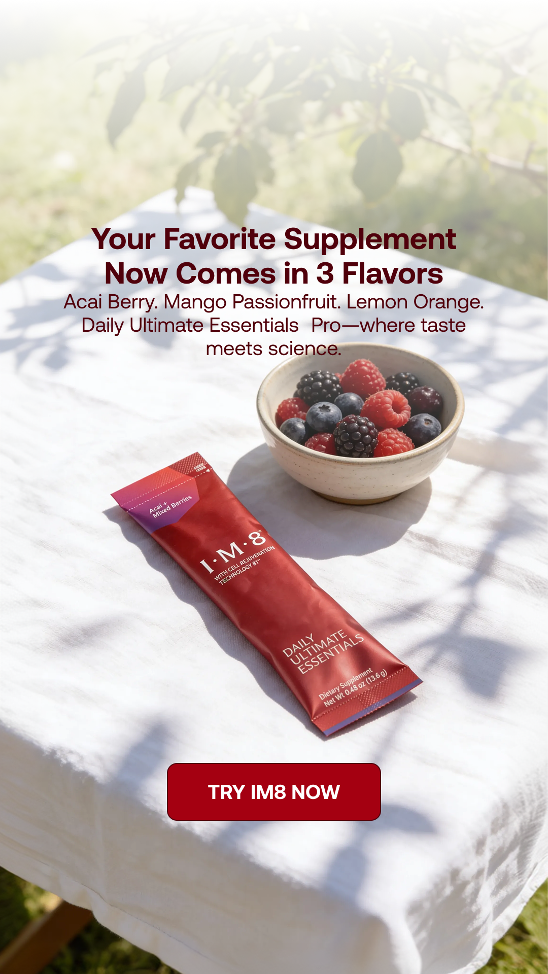 IM8 Health Facebook ad
