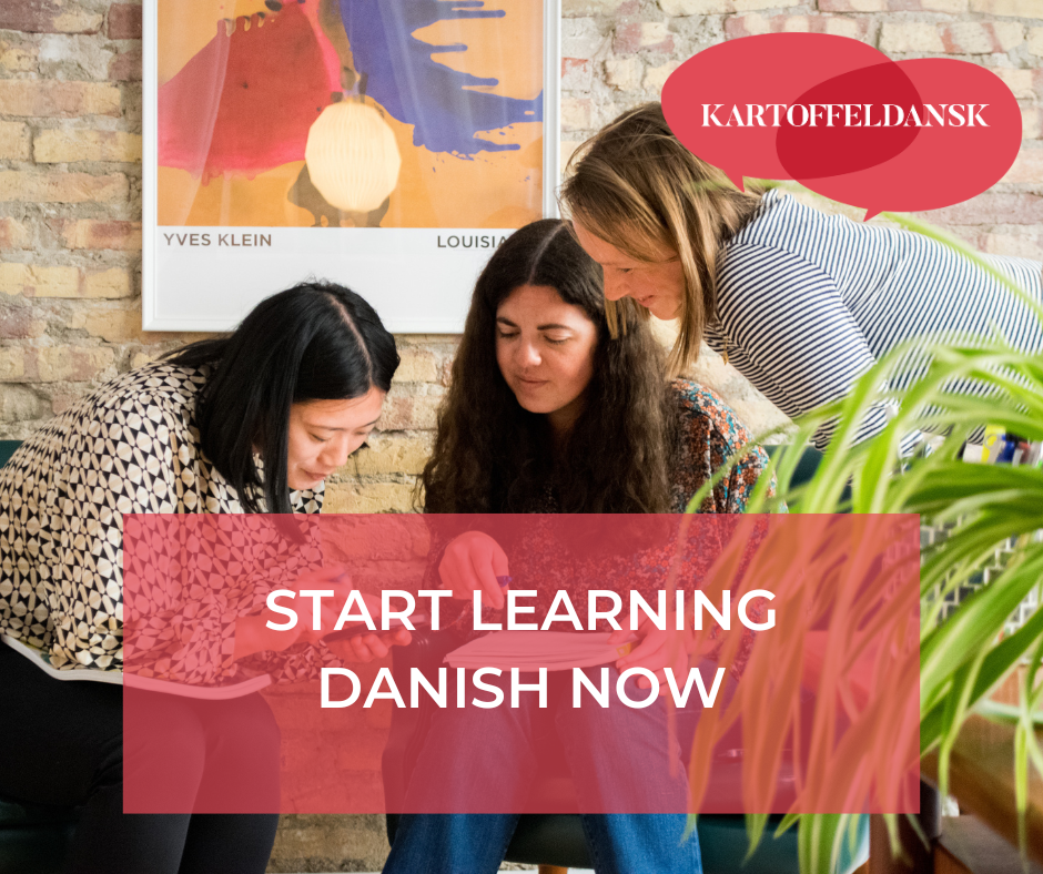 Kartoffeldansk Facebook ad: Lær Dansk: Tailored Lessons for You