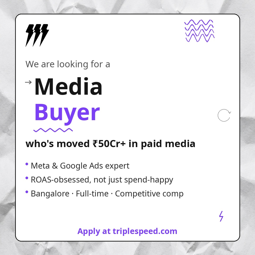 Triplespeed Facebook ad